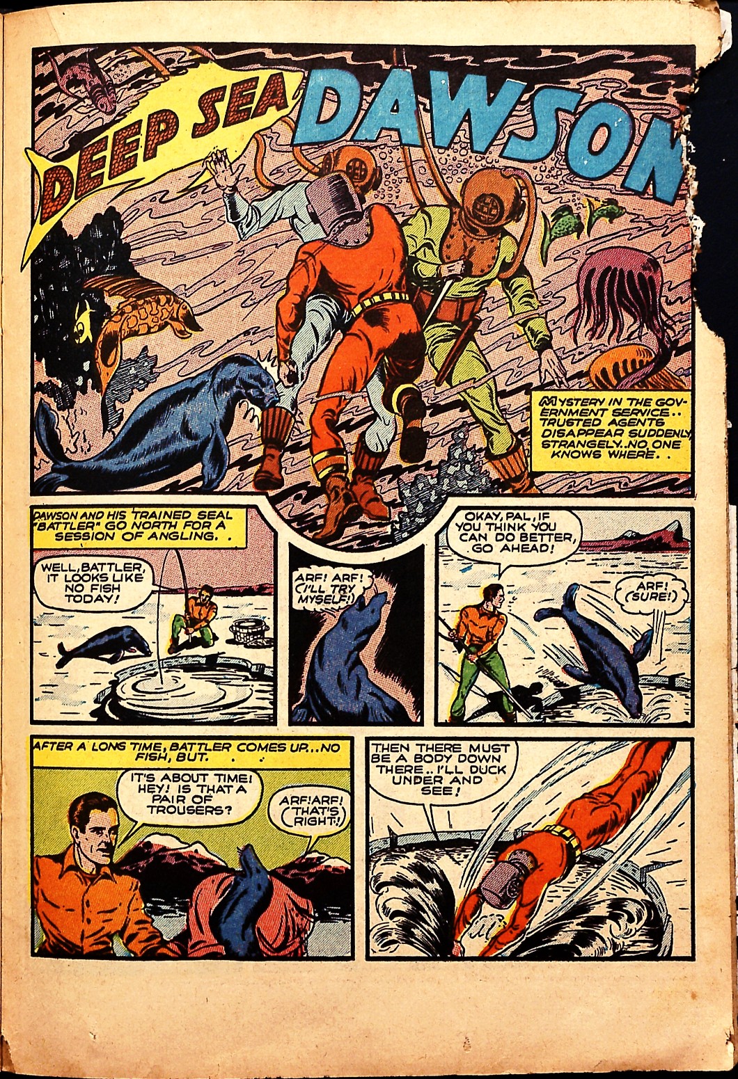 Read online Captain Flight Comics comic -  Issue #10 - 34