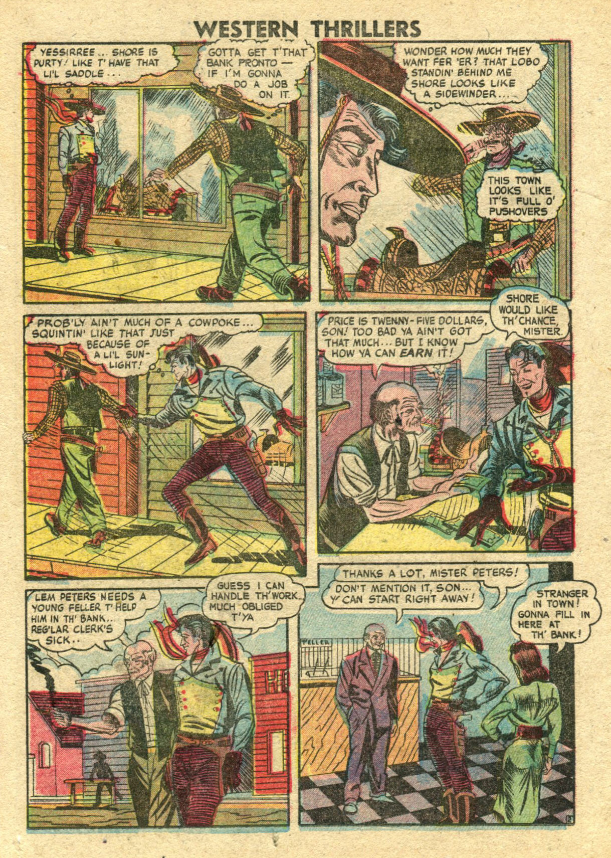 Read online Western Thrillers (1948) comic -  Issue #4 - 26