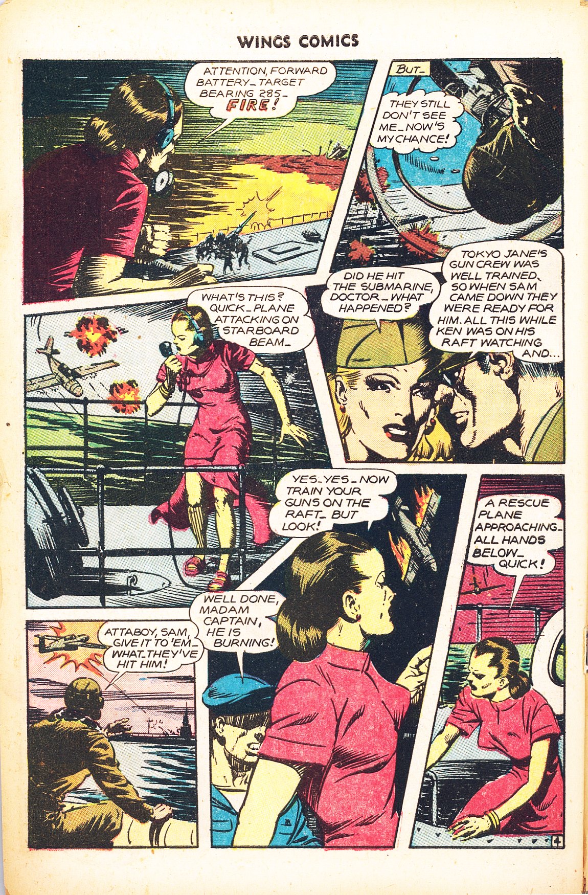 Read online Wings Comics comic -  Issue #74 - 46