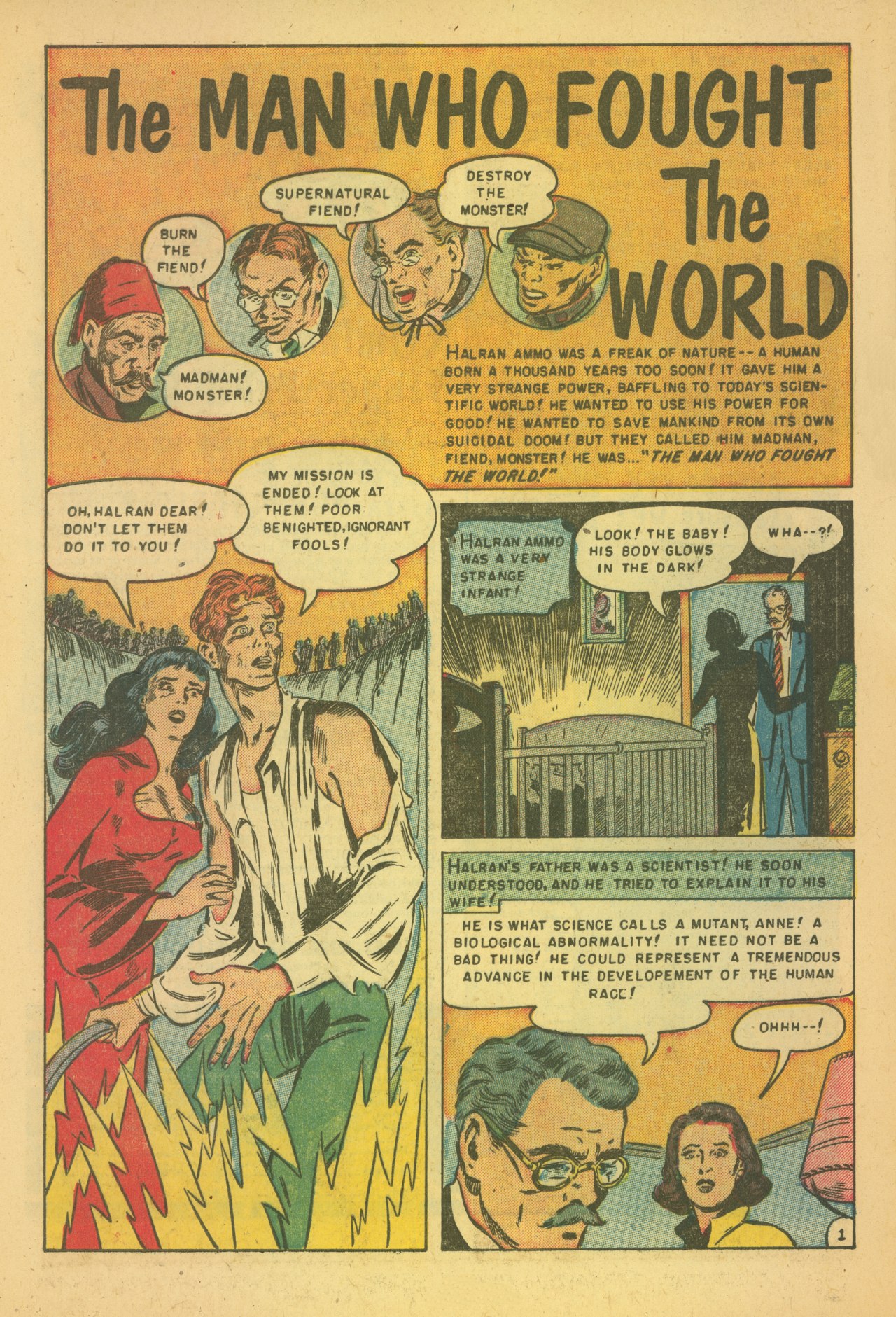 Read online Strange Worlds (1950) comic -  Issue #7 - 20
