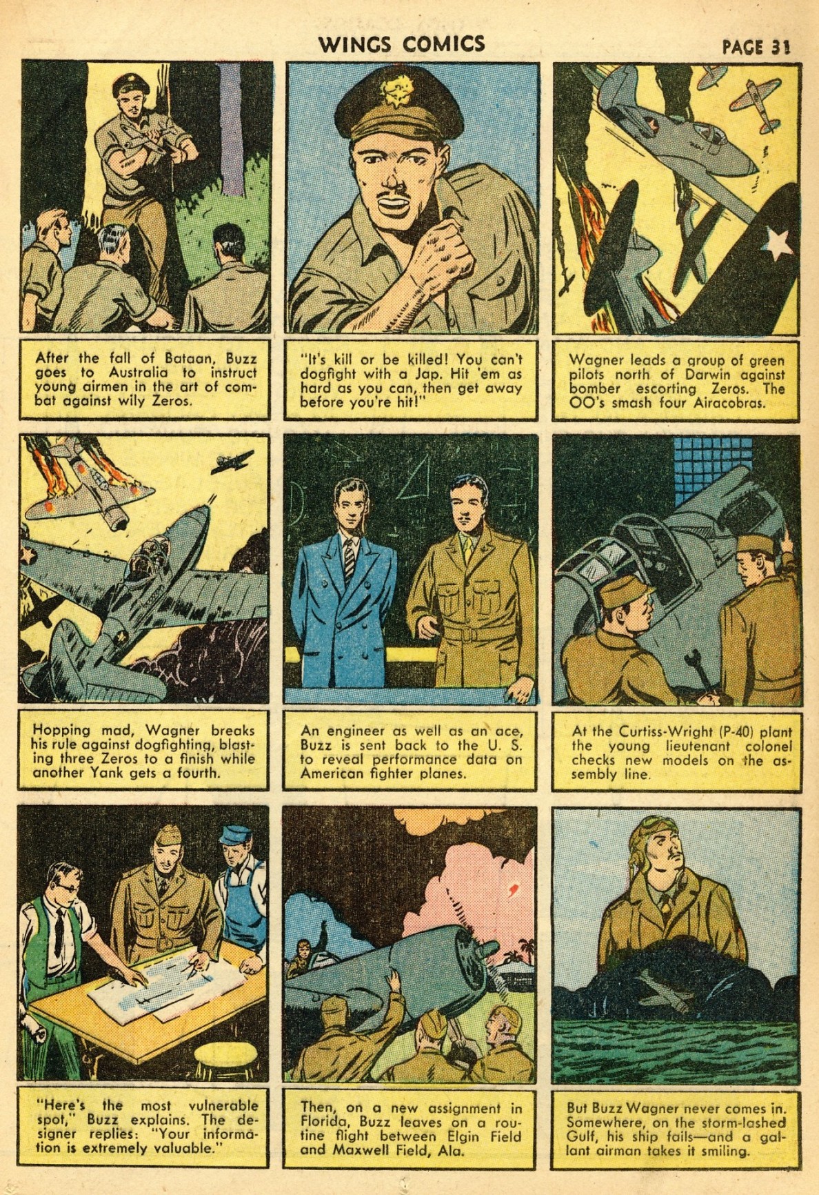 Read online Wings Comics comic -  Issue #32 - 33