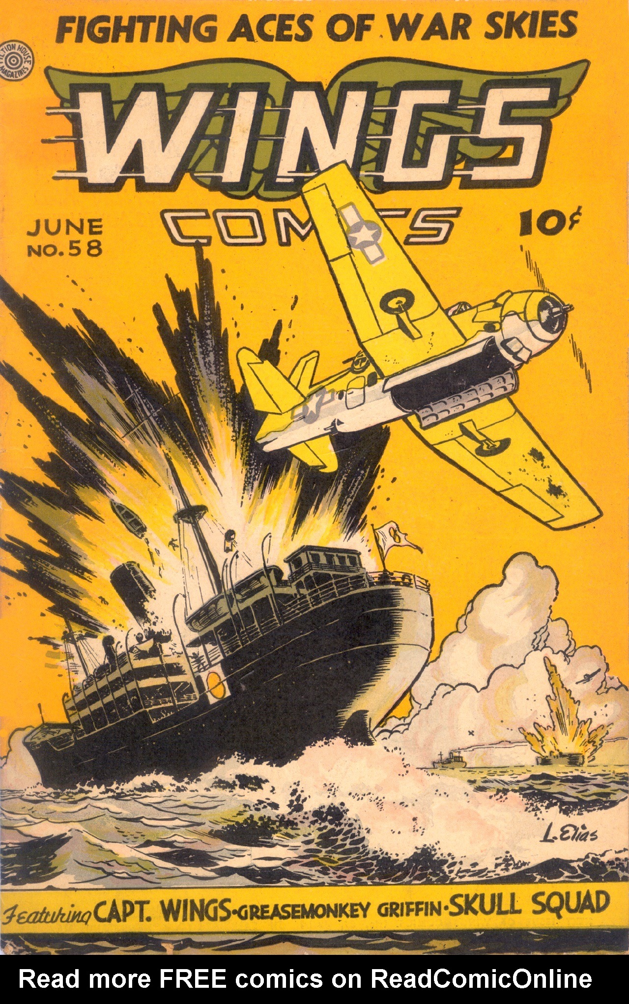 Read online Wings Comics comic -  Issue #58 - 1