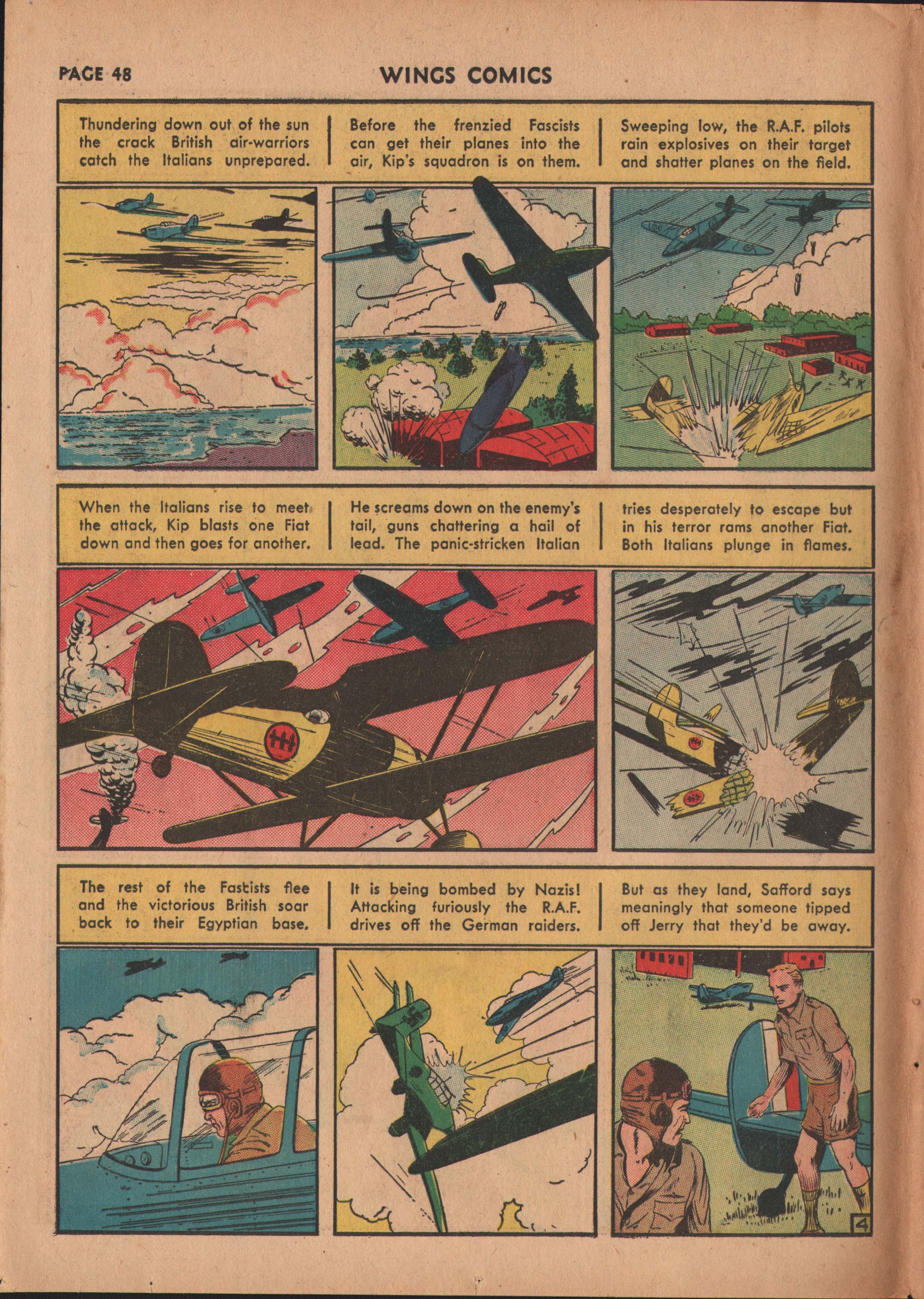 Read online Wings Comics comic -  Issue #13 - 50