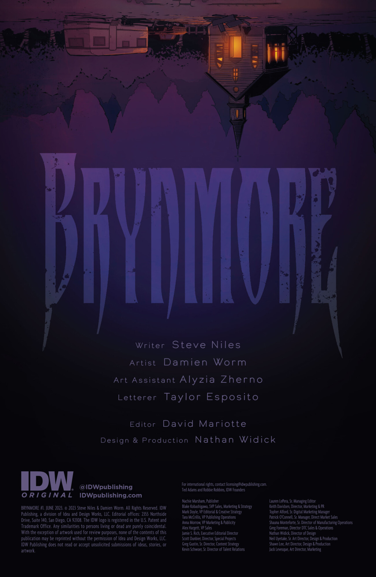 Read online Brynmore comic -  Issue #1 - 2