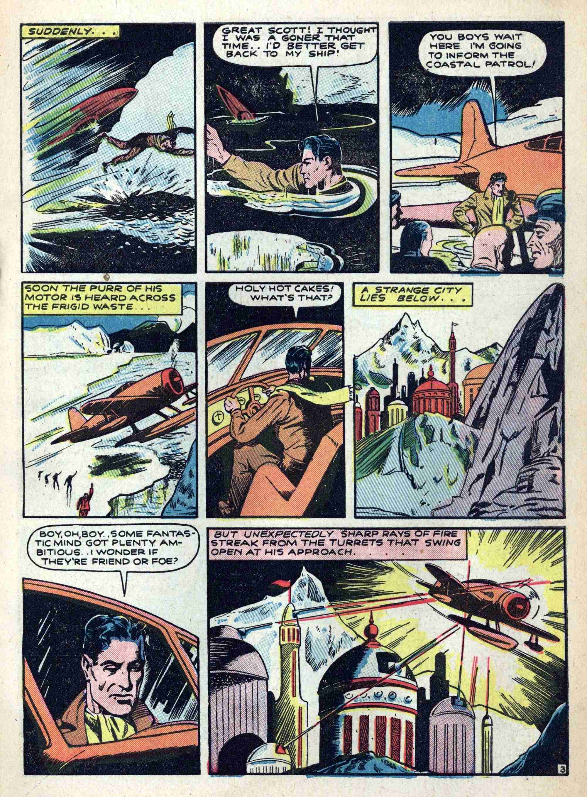 Read online Captain Flight Comics comic -  Issue #4 - 5