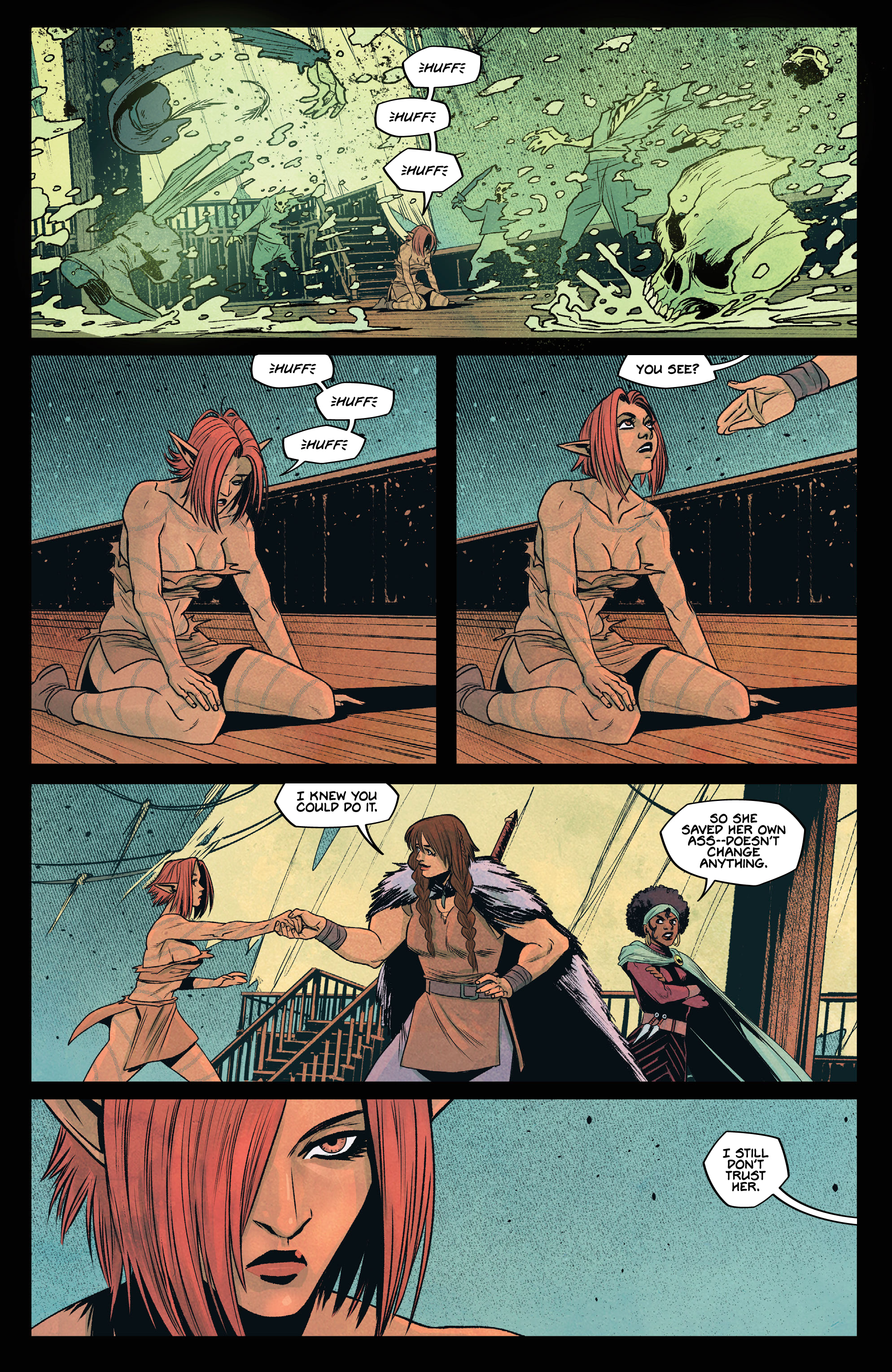 Read online Queen of Swords: A Barbaric Story comic -  Issue #1 - 10