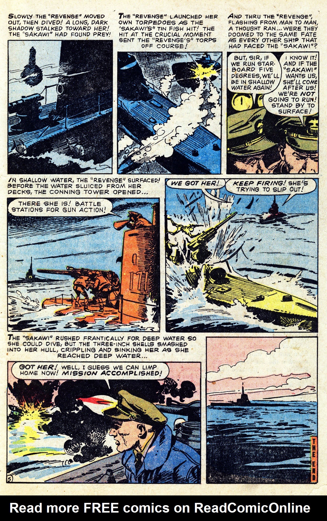 Read online Navy Action (1957) comic -  Issue #18 - 7