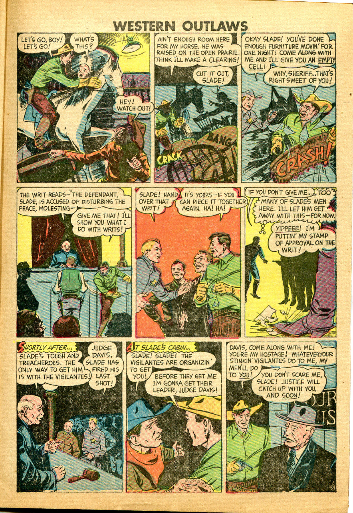 Read online Western Outlaws (1948) comic -  Issue #21 - 9