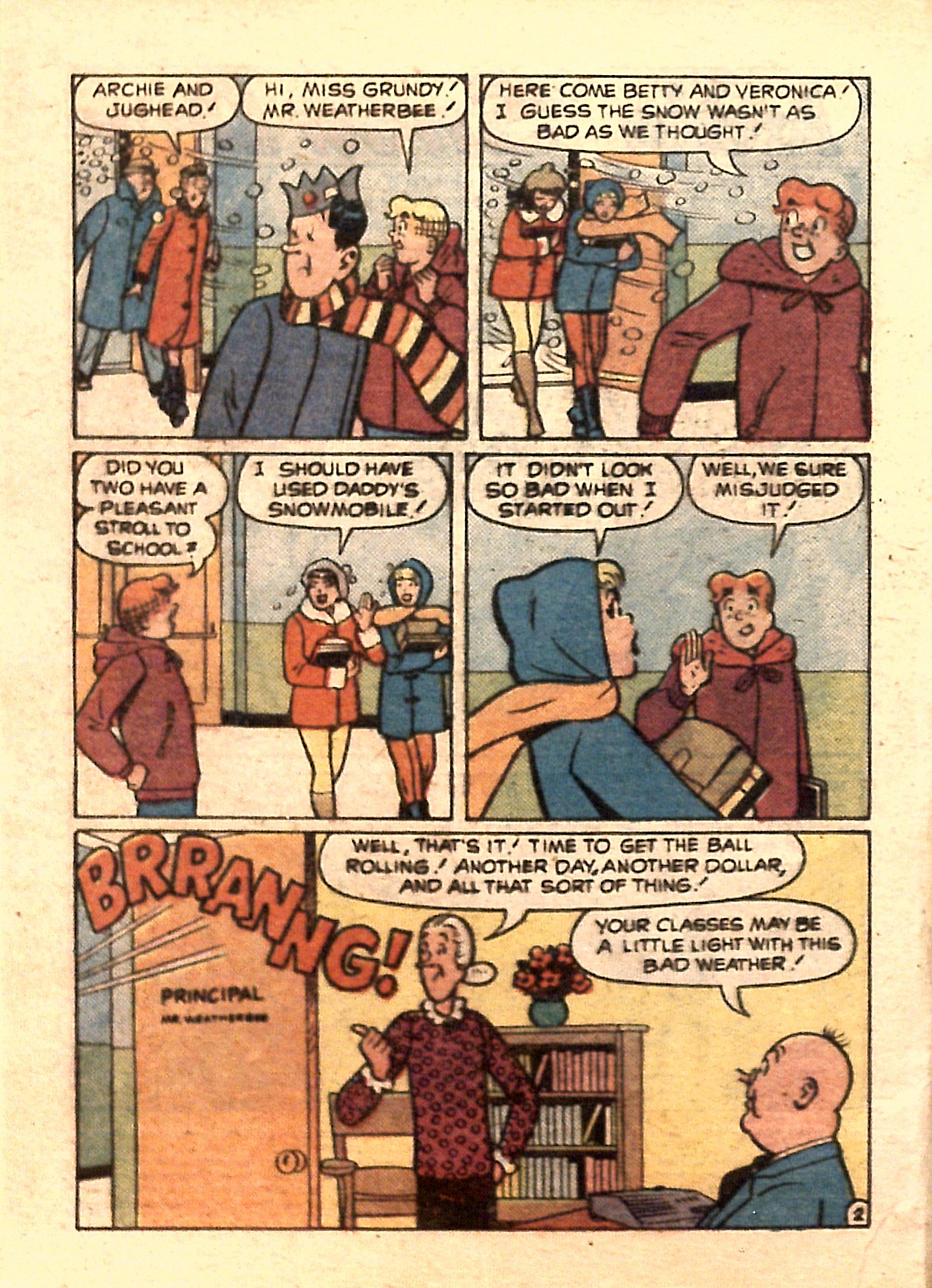 Read online Archie...Archie Andrews, Where Are You? Digest Magazine comic -  Issue #17 - 4