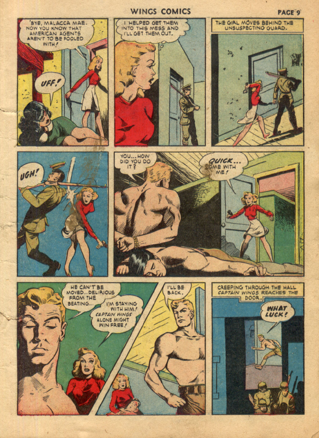 Read online Wings Comics comic -  Issue #21 - 11