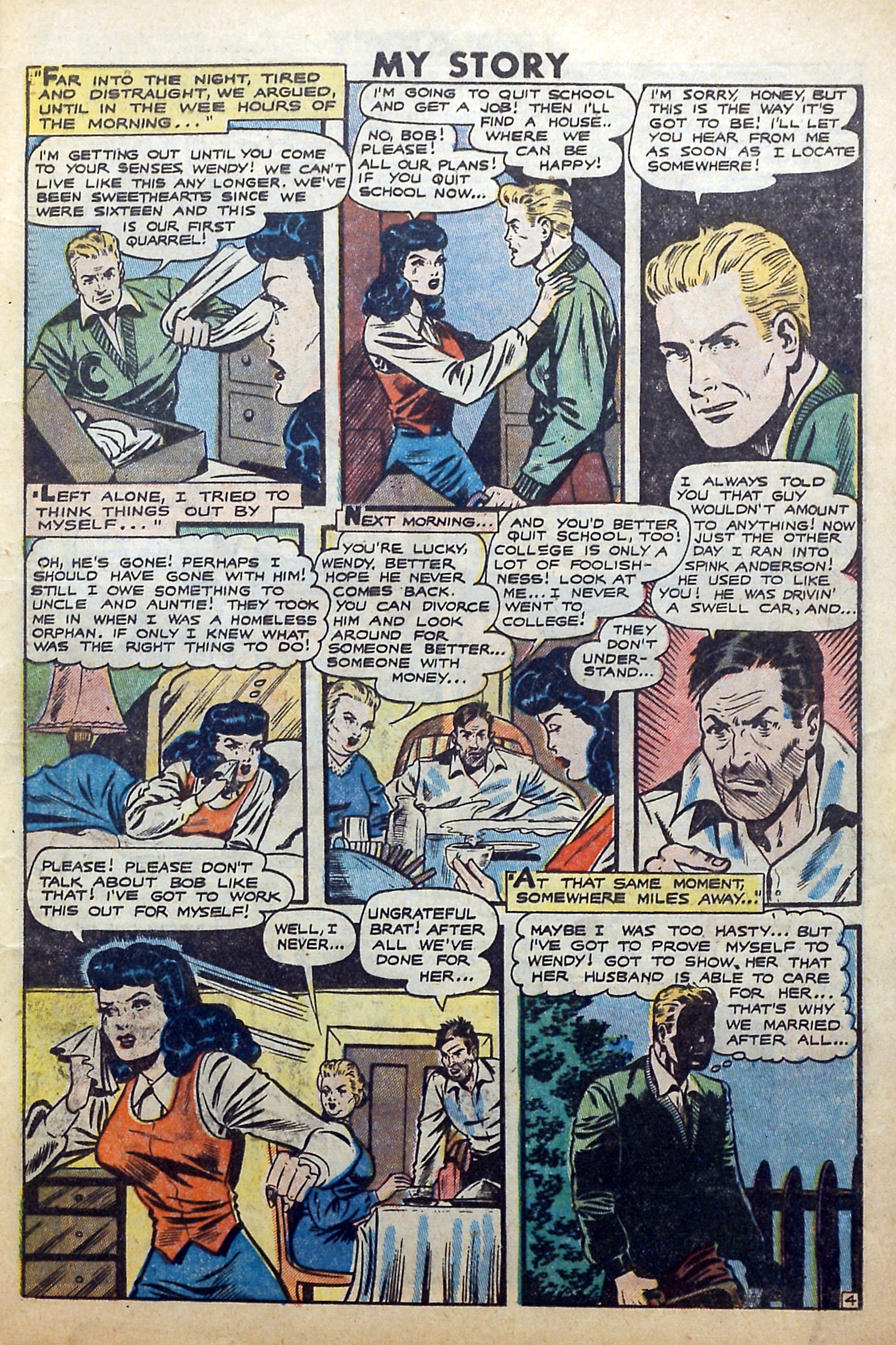 Read online My Story True Romances In Pictures comic -  Issue #5 - 5