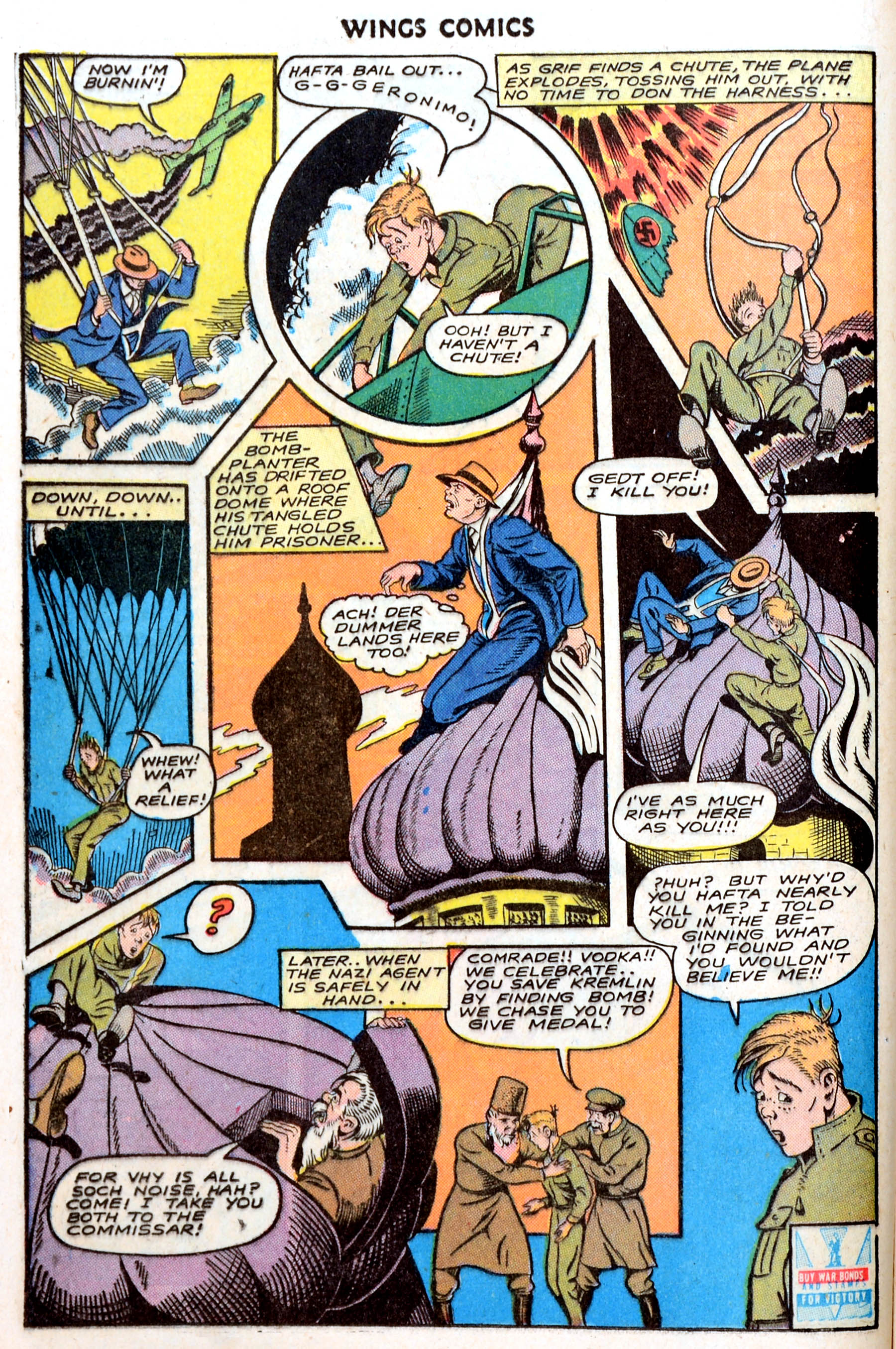 Read online Wings Comics comic -  Issue #47 - 20