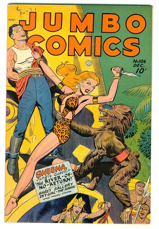 Read online Jumbo Comics comic -  Issue #106 - 1