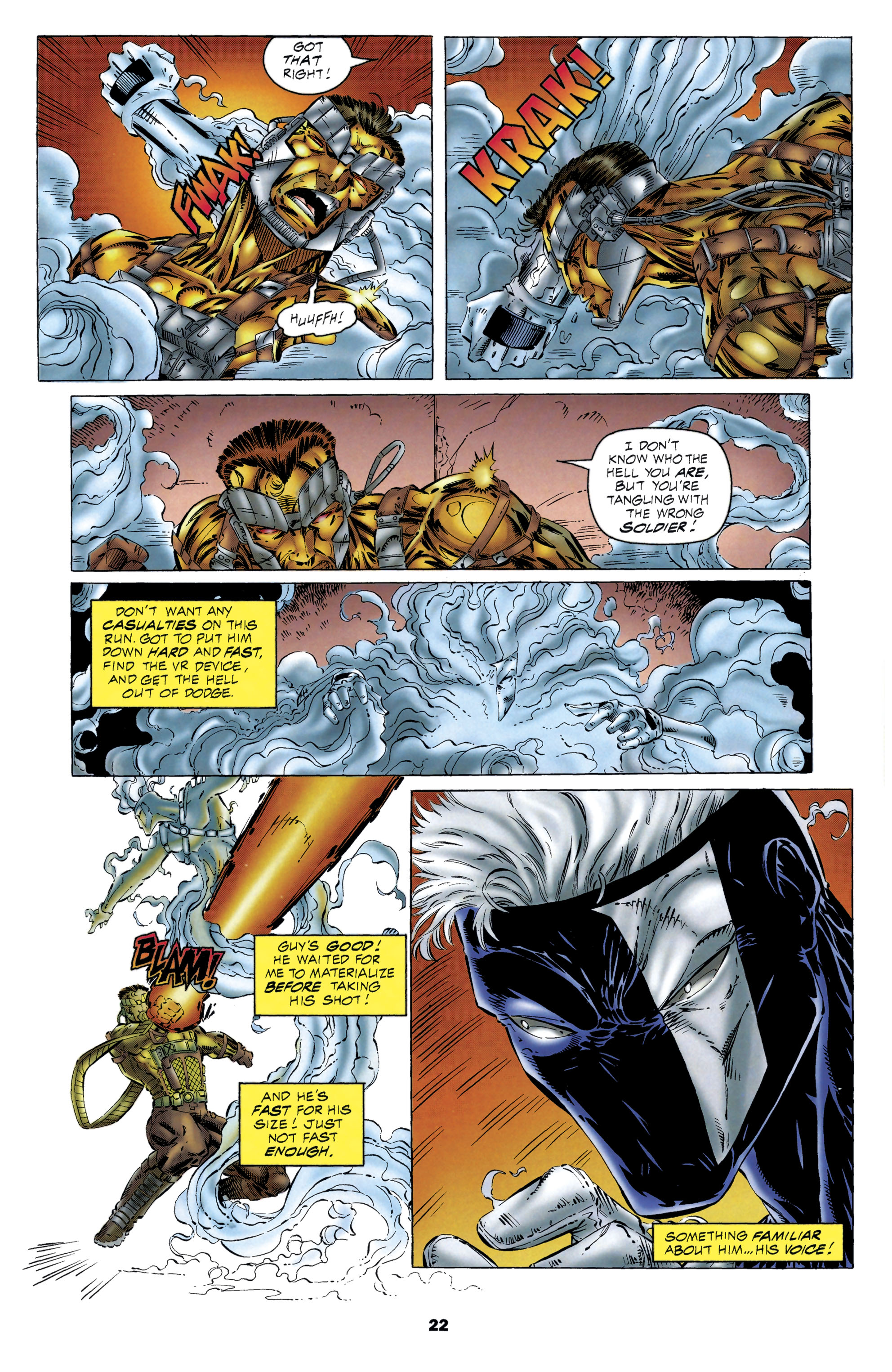 Read online Backlash comic -  Issue #4 - 23