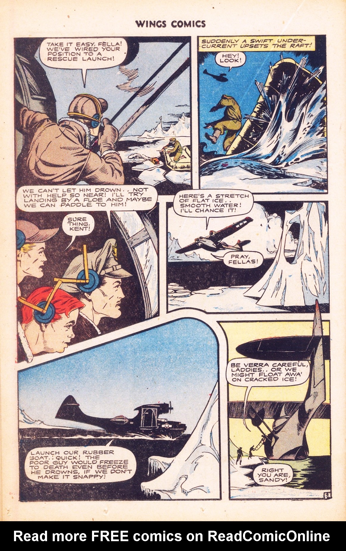 Read online Wings Comics comic -  Issue #58 - 22