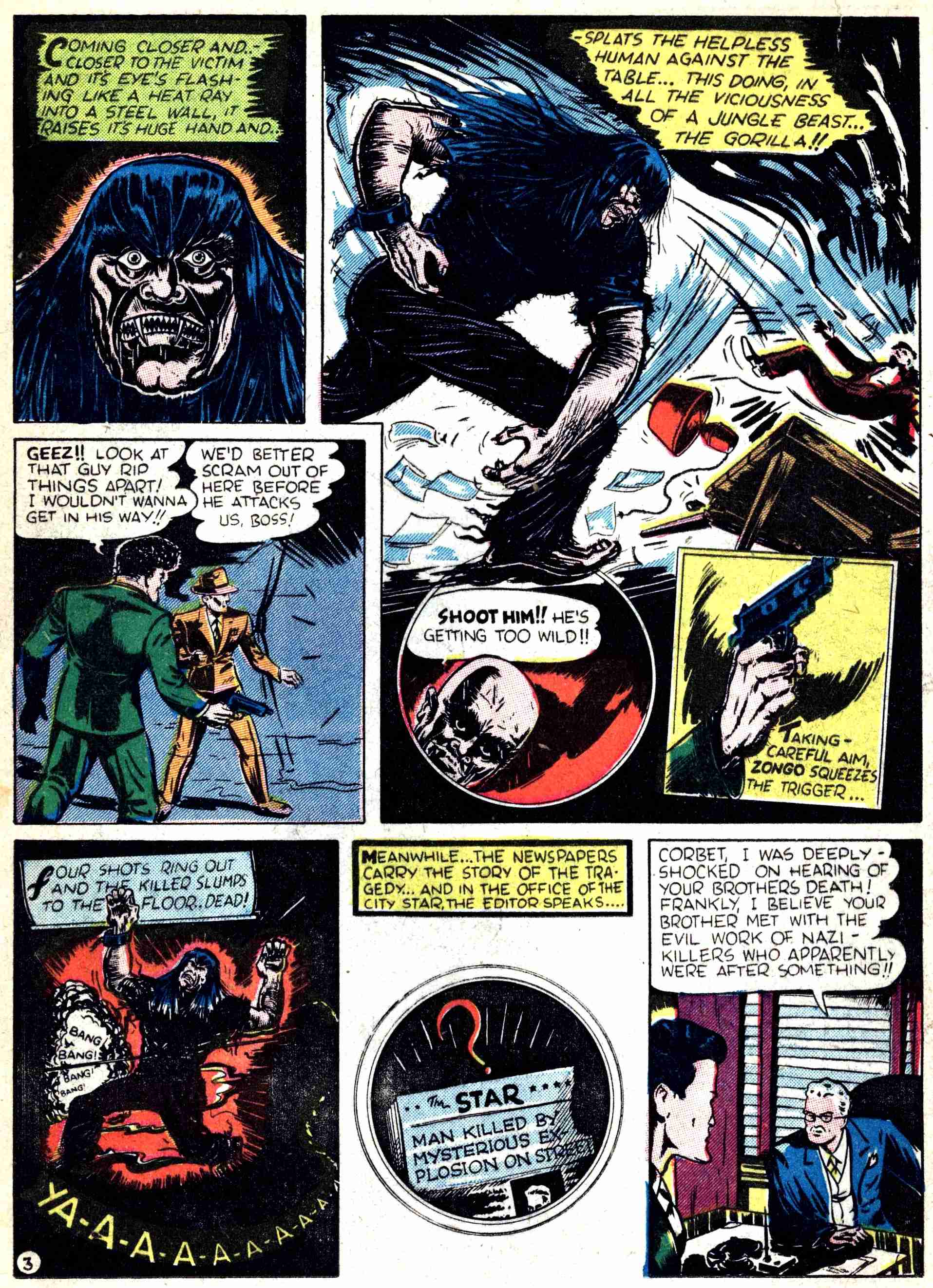 Read online Captain Flight Comics comic -  Issue #5 - 27