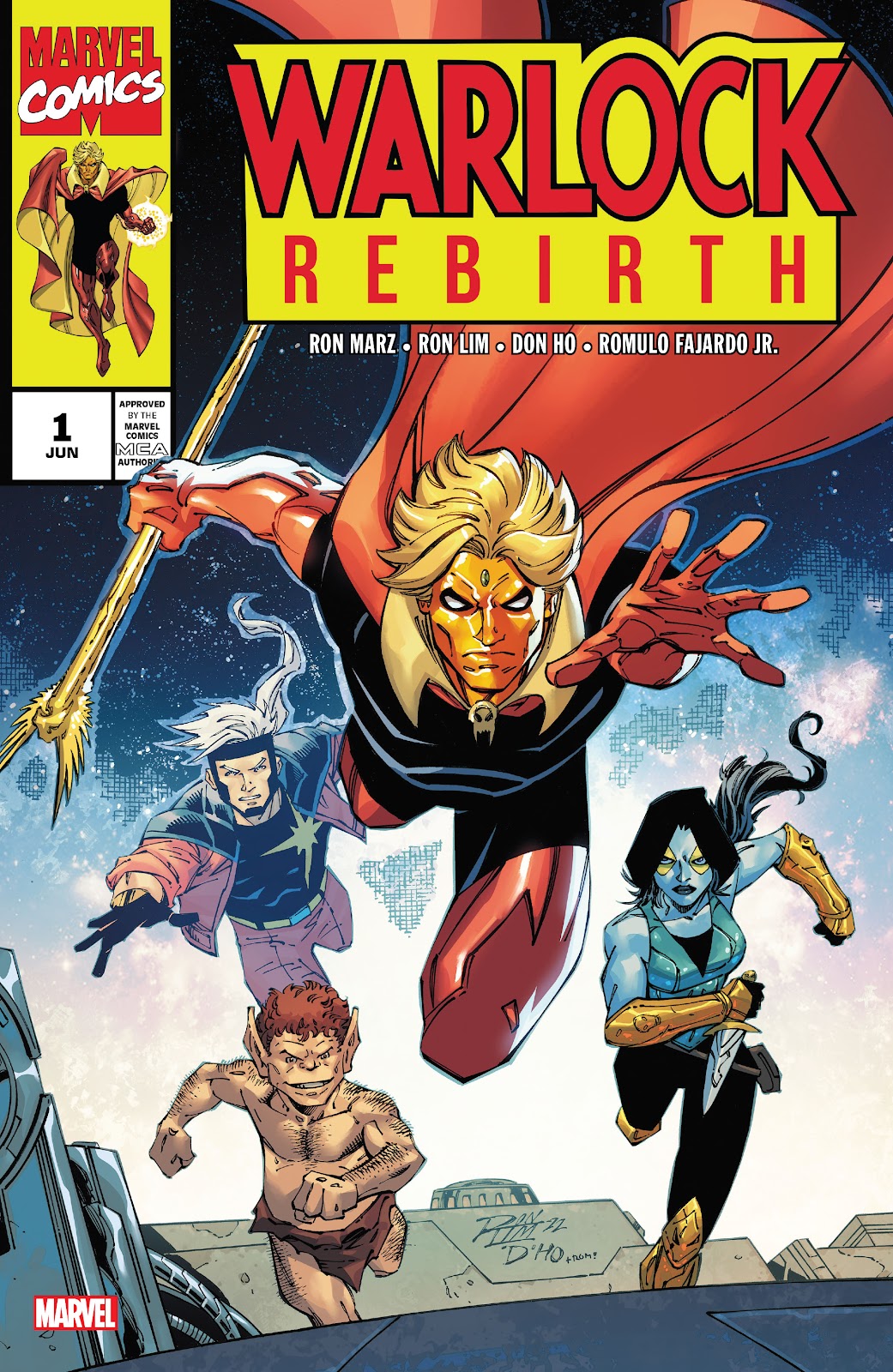 Warlock: Rebirth issue 1 - Page 1