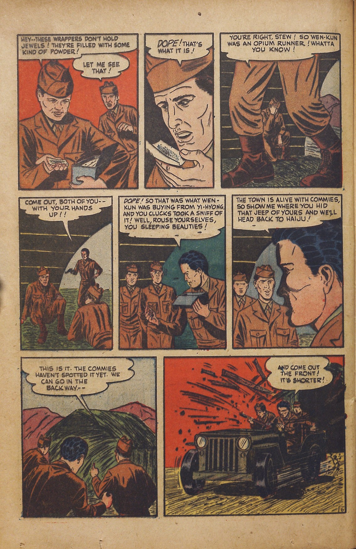 Read online G-I in Battle (1952) comic -  Issue #3 - 24
