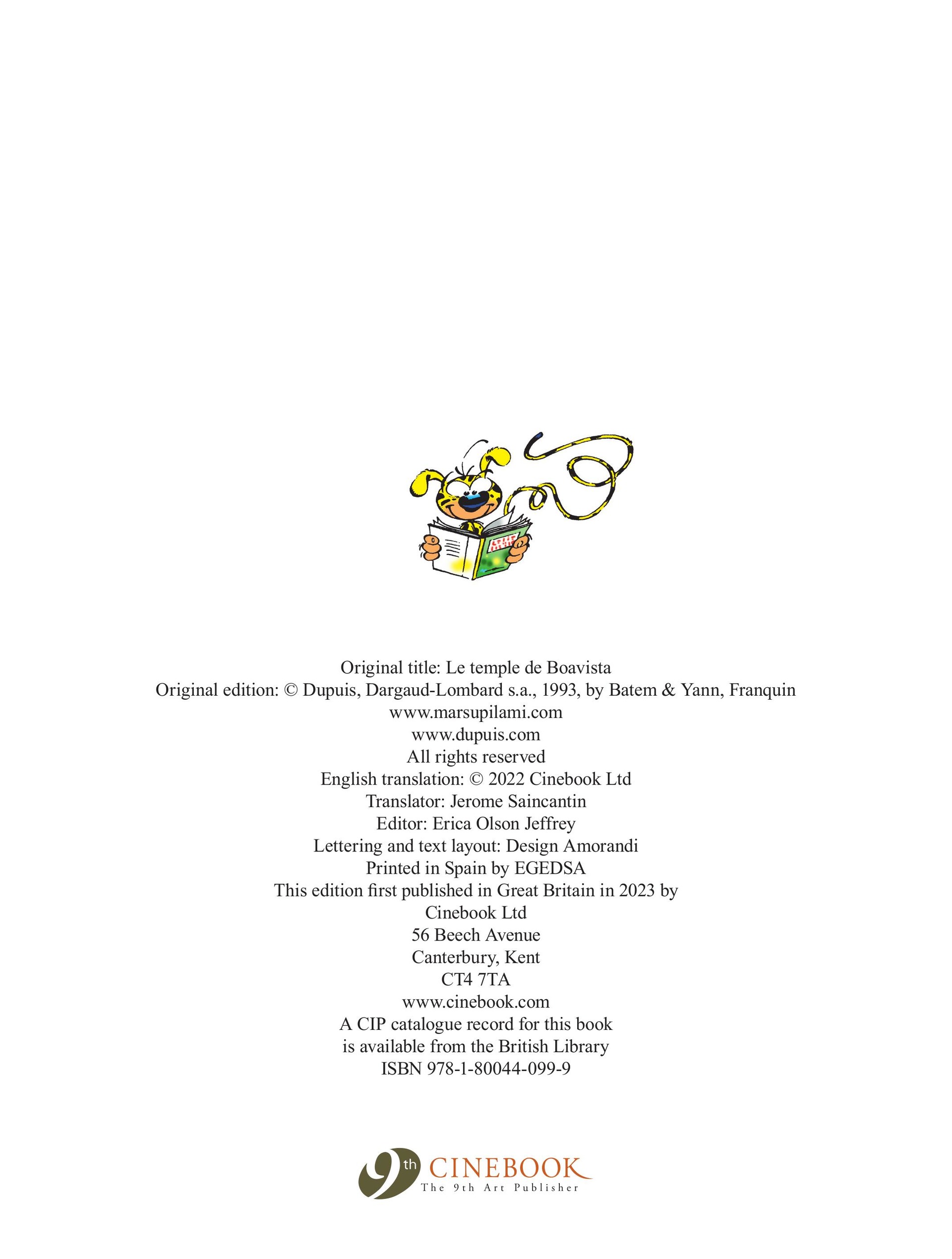 Read online Marsupilami comic -  Issue #8 - 4