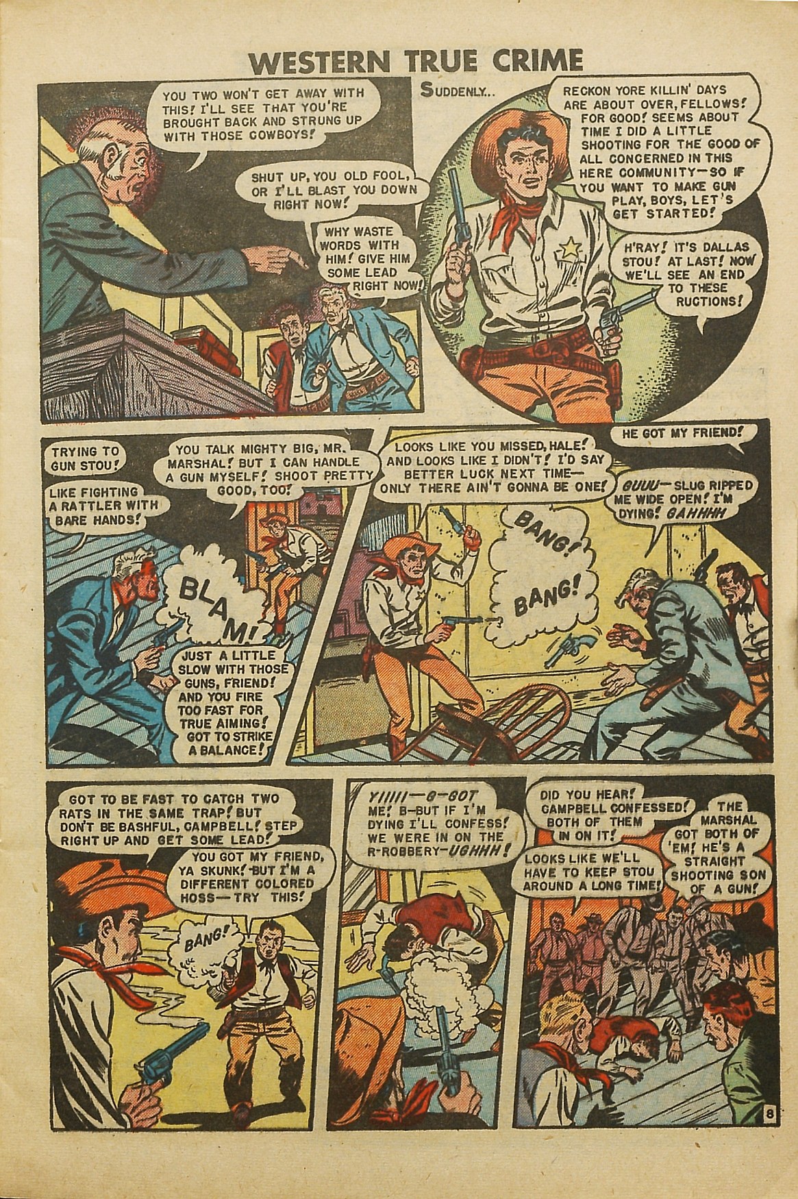 Read online Western True Crime comic -  Issue #6 - 9