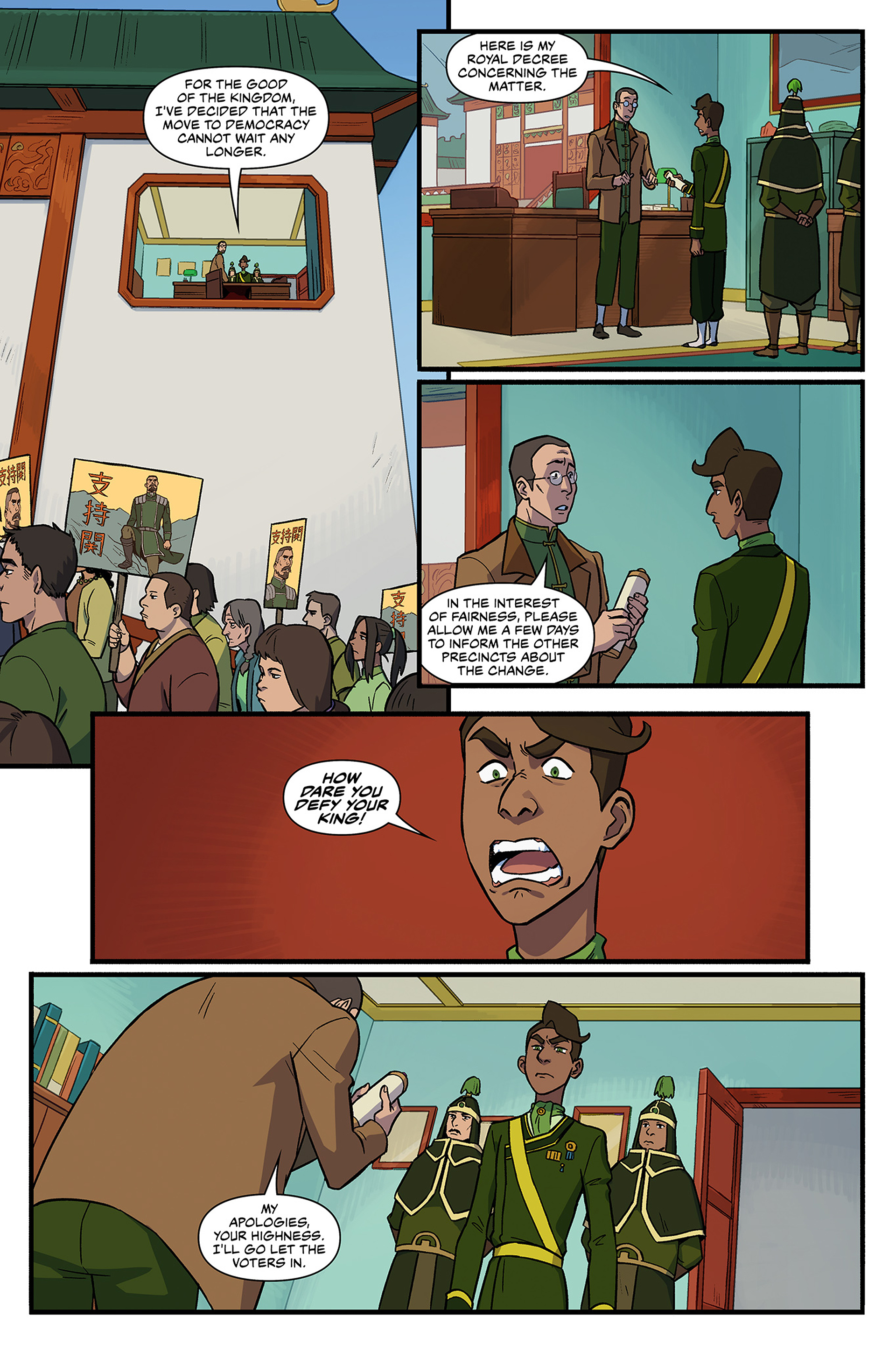Read online The Legend of Korra: Ruins of the Empire Omnibus comic -  Issue # TPB (Part 2) - 57