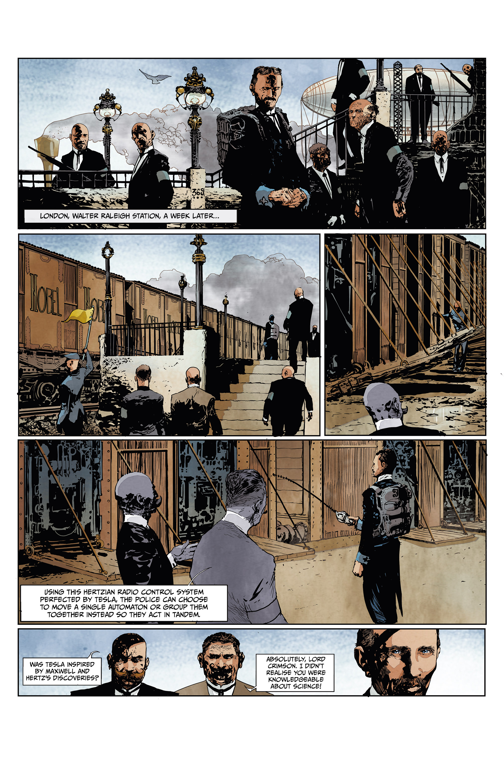 Read online M.O.R.I.A.R.T.Y : The Clockwork Empire comic -  Issue #4 - 10