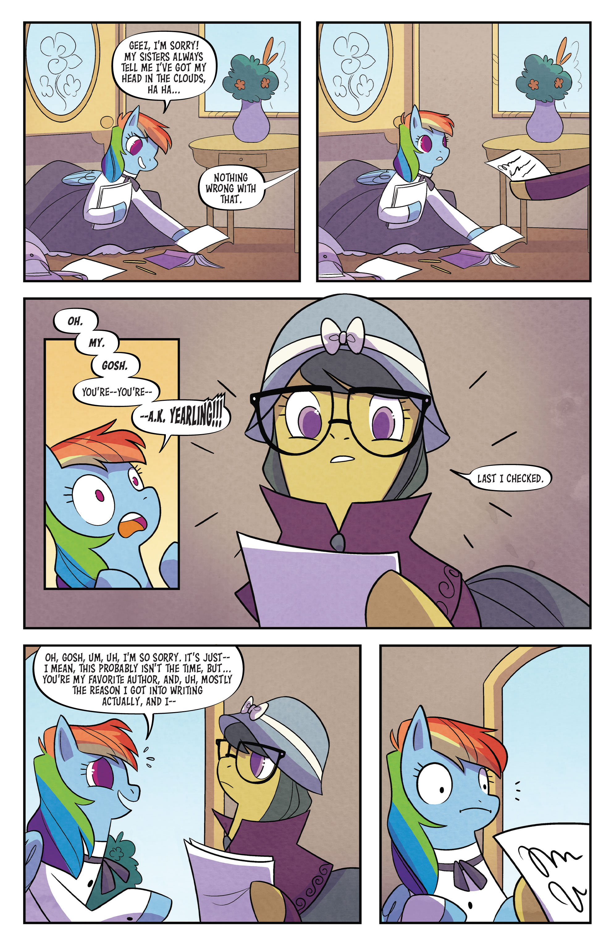 Read online My Little Pony: Classics Reimagined - Little Fillies comic -  Issue #4 - 7