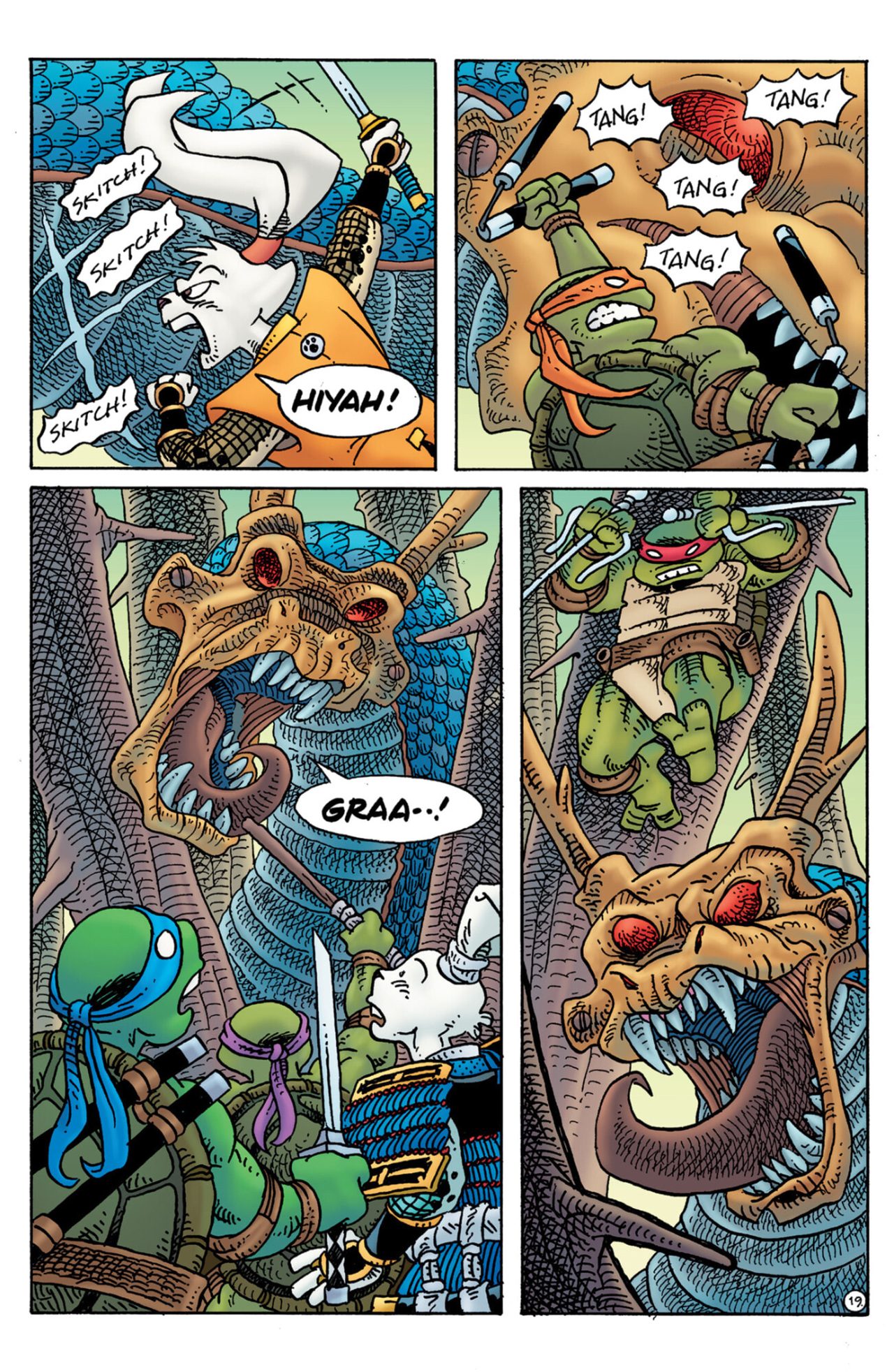 Read online Teenage Mutant Ninja Turtles/Usagi Yojimbo: WhereWhen comic -  Issue #4 - 20