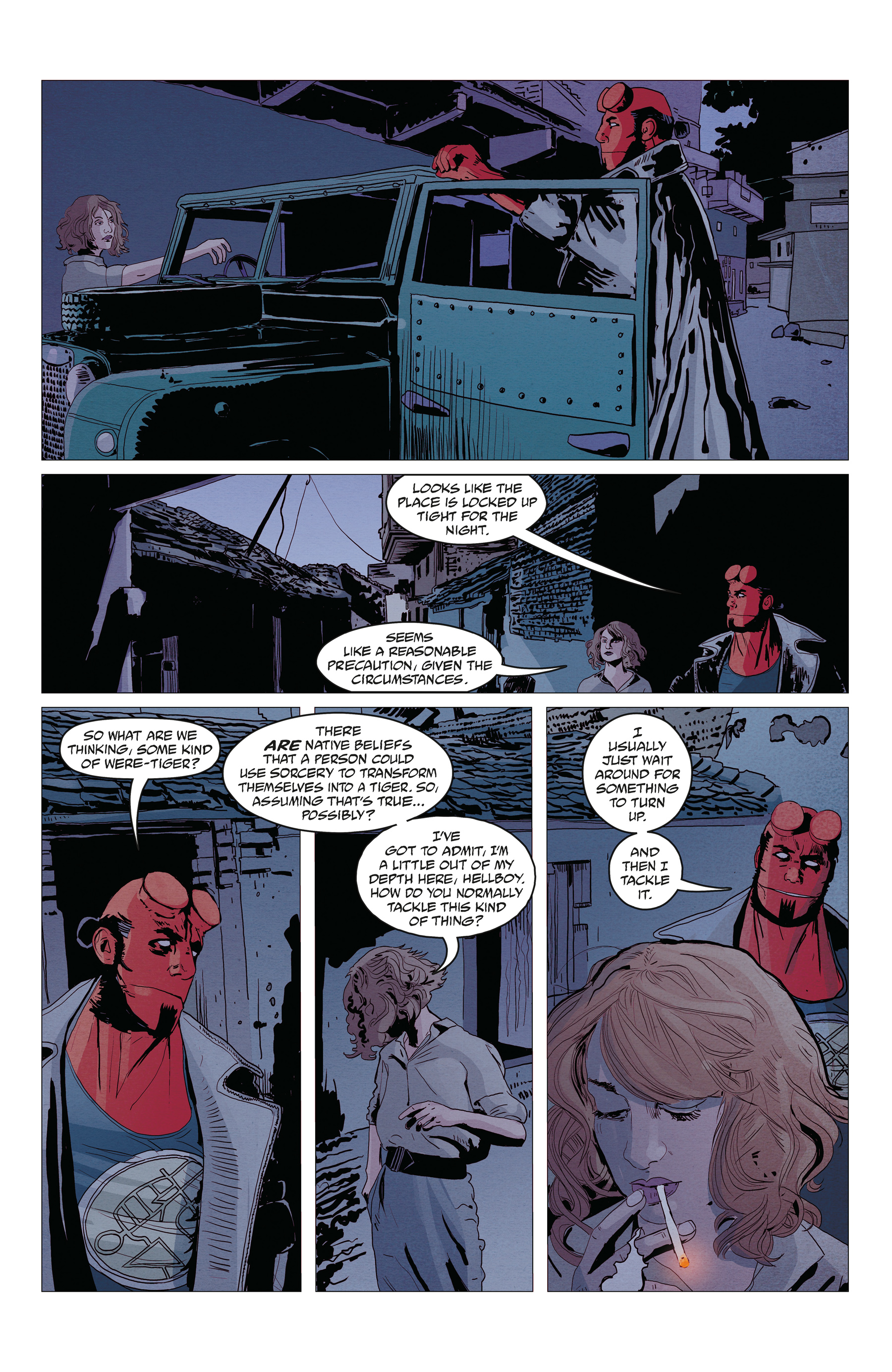 Read online Hellboy and the B.P.R.D.: 1957 - Fearful Symmetry comic -  Issue # Full - 7