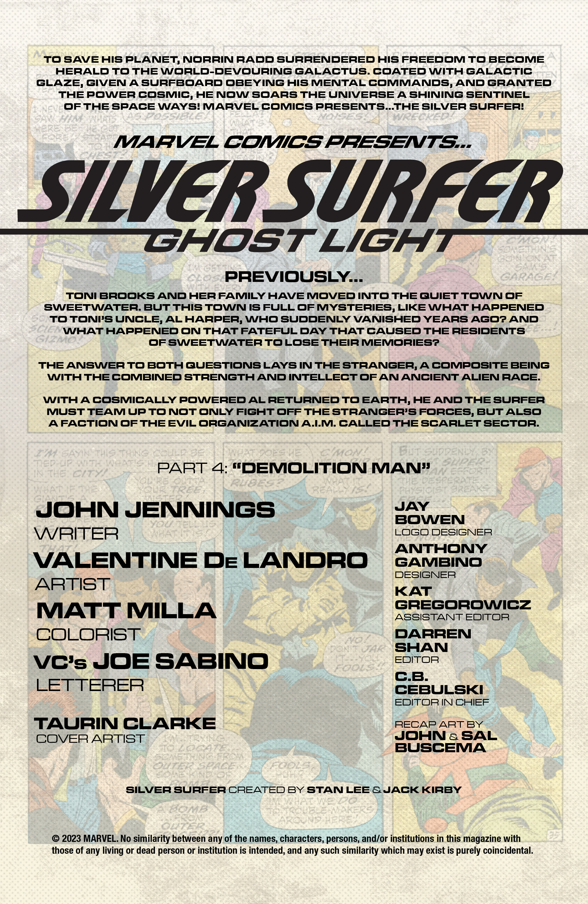 Read online Silver Surfer: Ghost Light comic -  Issue #4 - 2