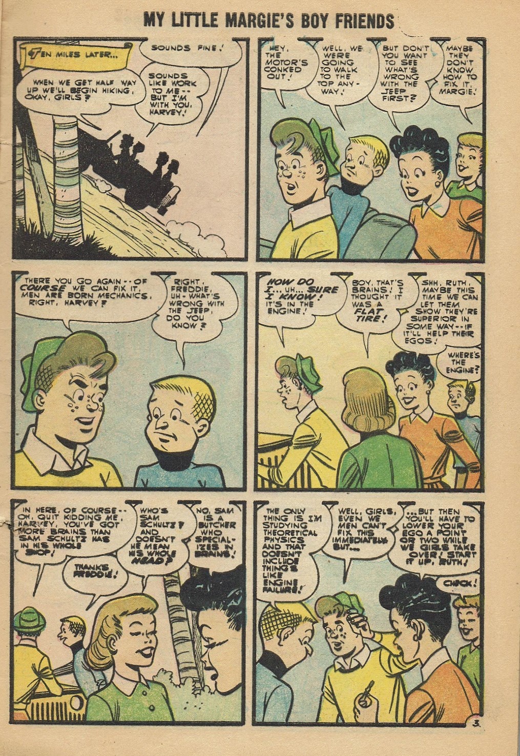 Read online My Little Margie's Boy Friends comic -  Issue #2 - 5