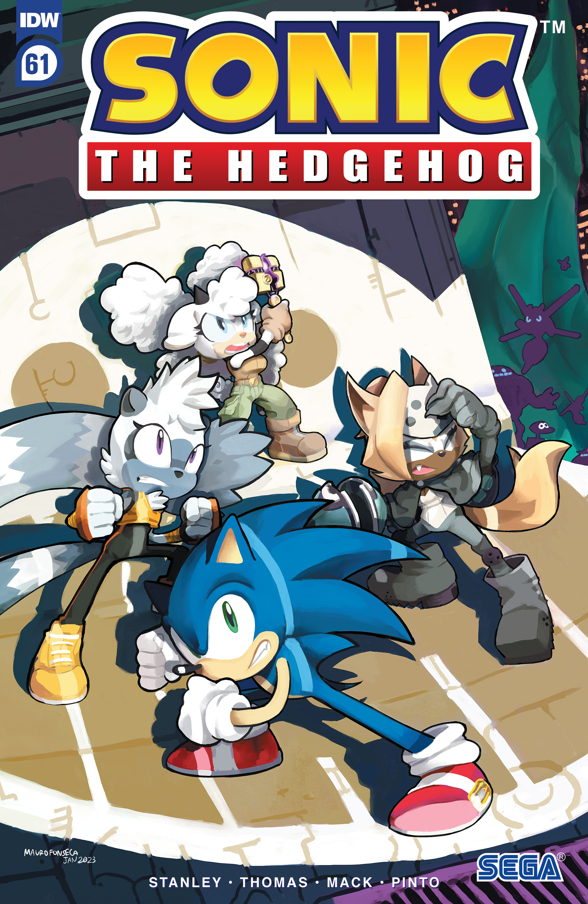 Read online Sonic the Hedgehog (2018) comic -  Issue #61 - 1