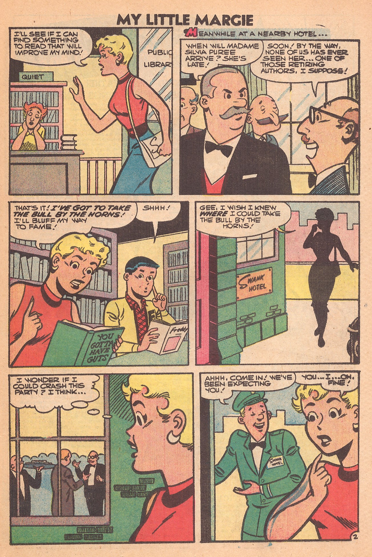 Read online My Little Margie (1954) comic -  Issue #22 - 21
