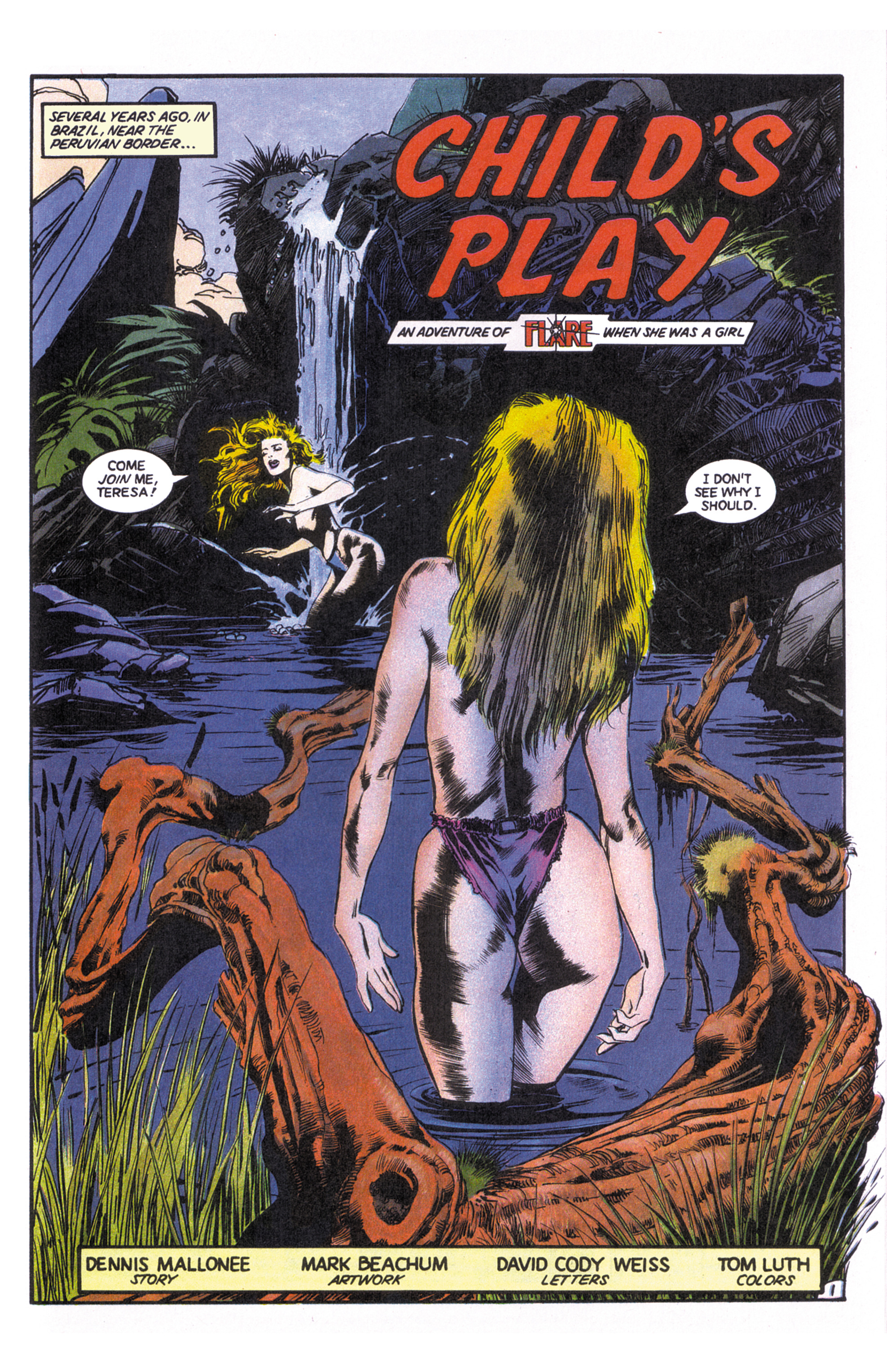 Read online Flare (1988) comic -  Issue #1 - 30