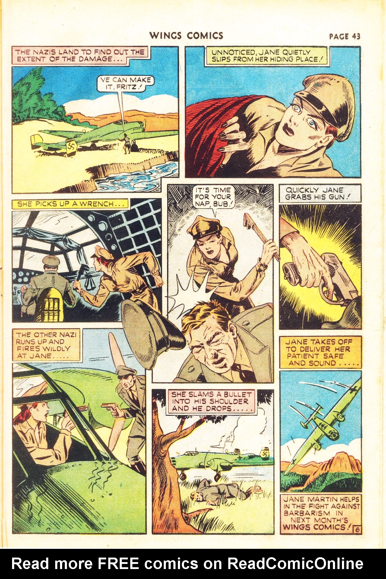 Read online Wings Comics comic -  Issue #11 - 45