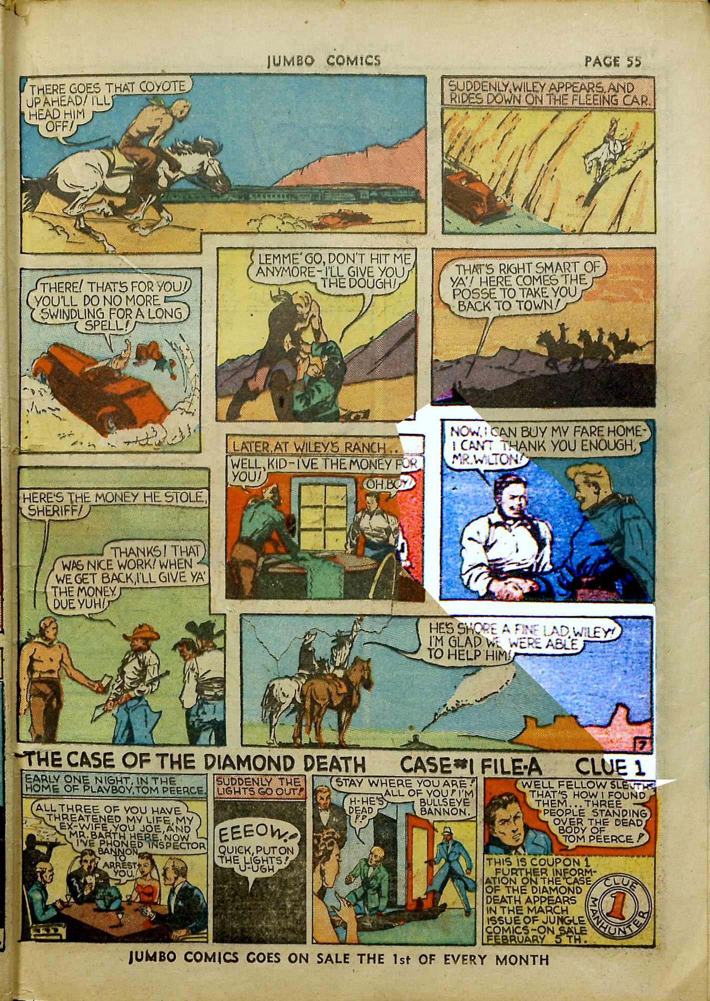 Read online Jumbo Comics comic -  Issue #13 - 57