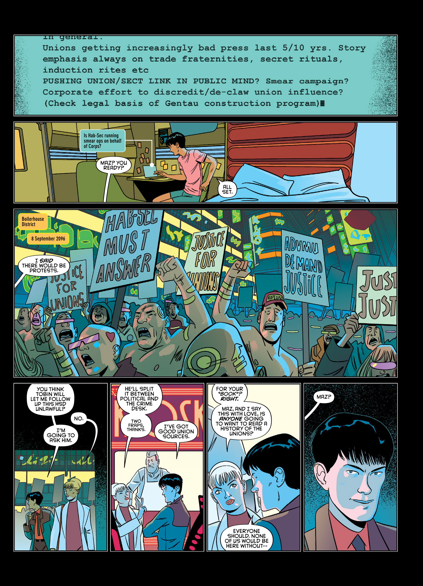 Read online Brink comic -  Issue # TPB 5 - 14