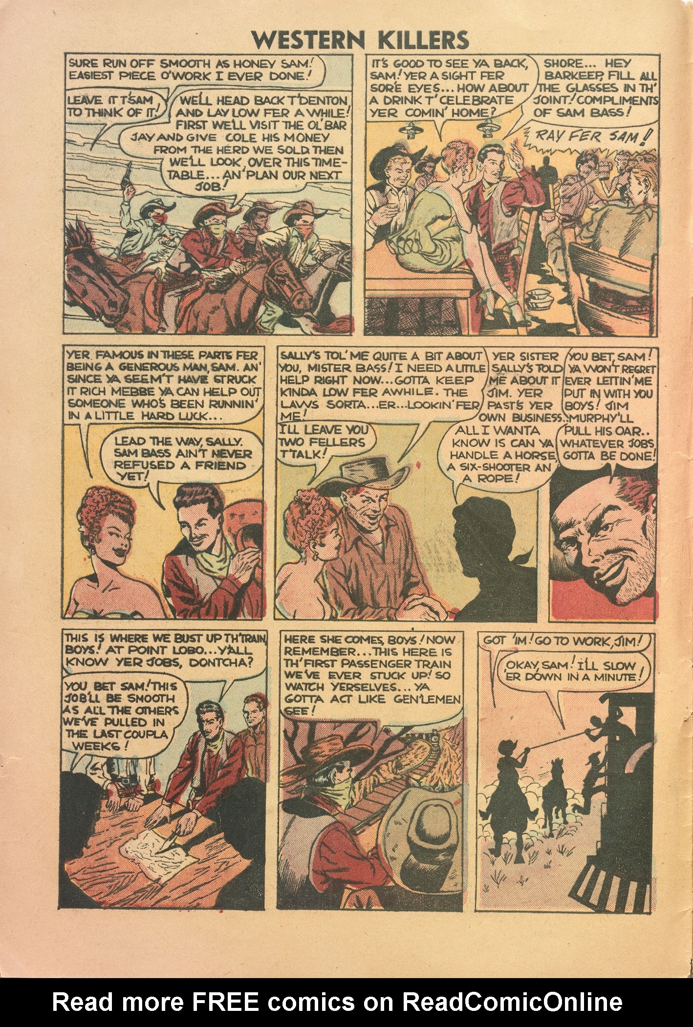 Read online Western Killers comic -  Issue #60 - 8
