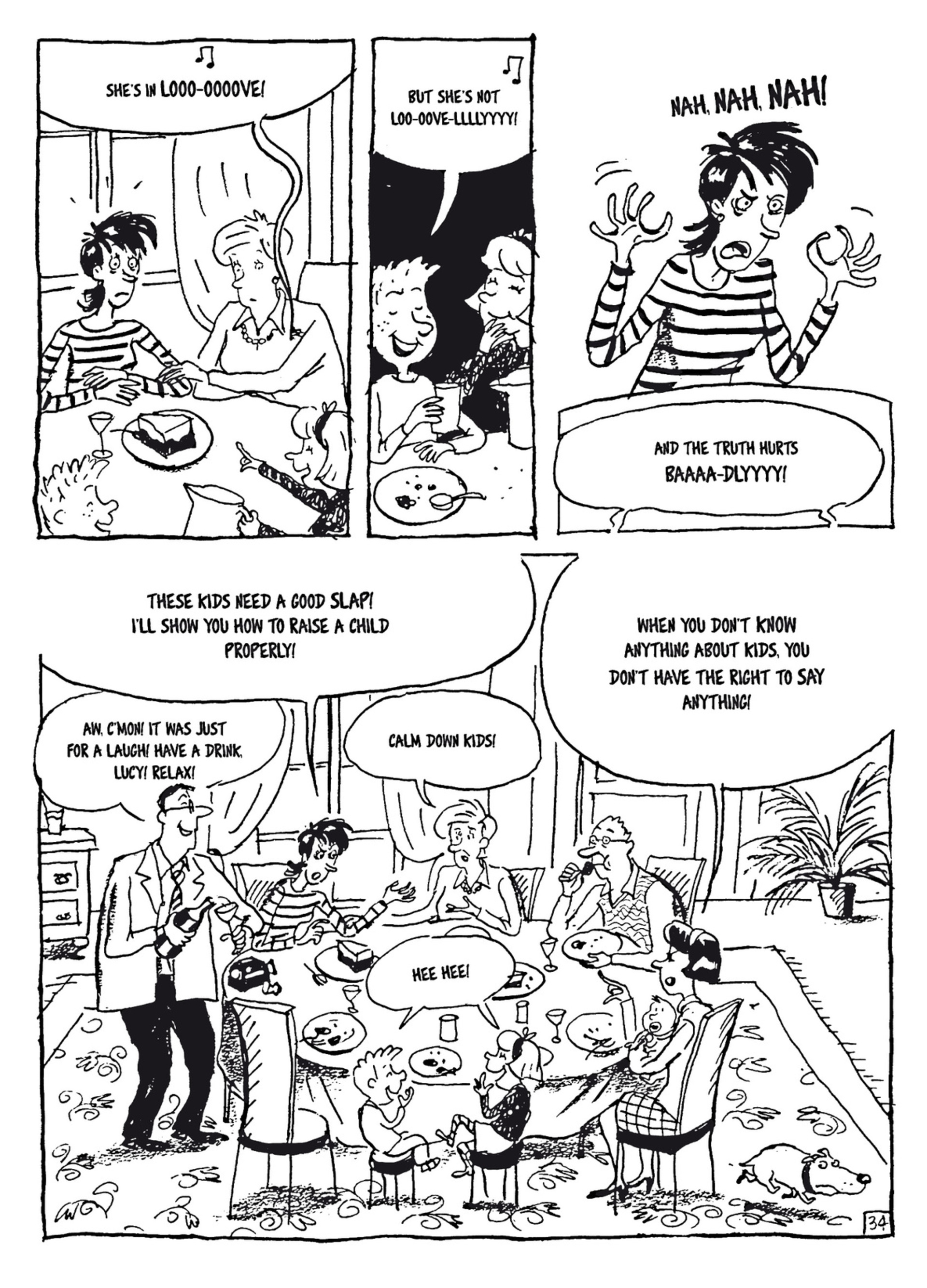 Read online Bluesy Lucy - The Existential Chronicles of a Thirtysomething comic -  Issue #1 - 35