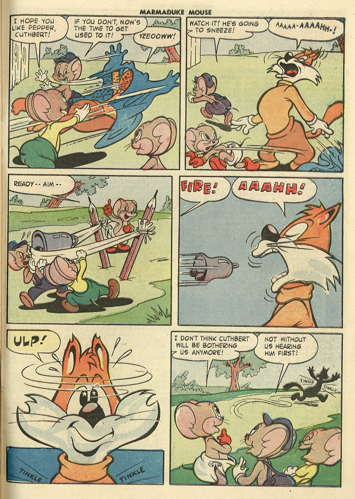 Read online Marmaduke Mouse comic -  Issue #49 - 27