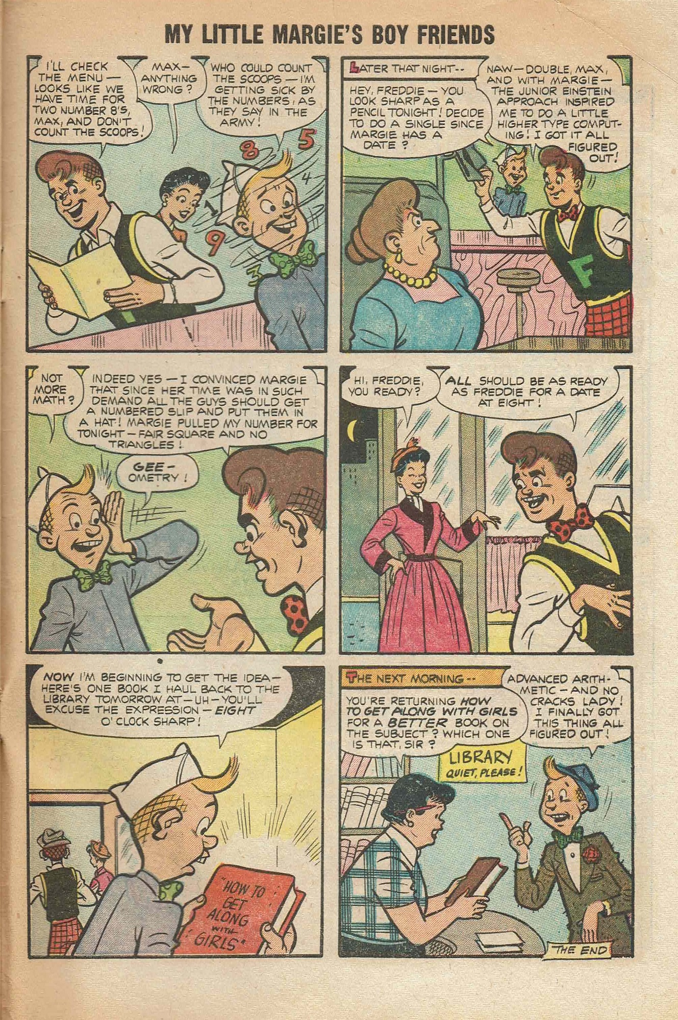 Read online My Little Margie's Boy Friends comic -  Issue #1 - 33