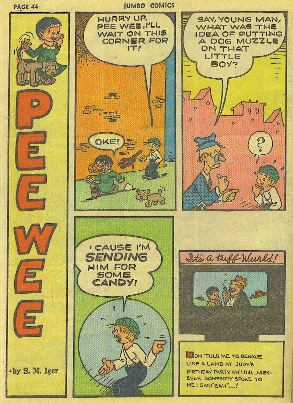 Read online Jumbo Comics comic -  Issue #42 - 46