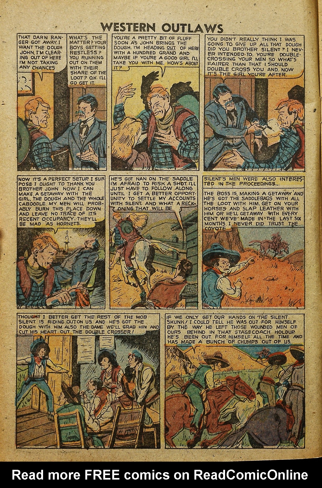 Read online Western Outlaws (1948) comic -  Issue #20 - 10