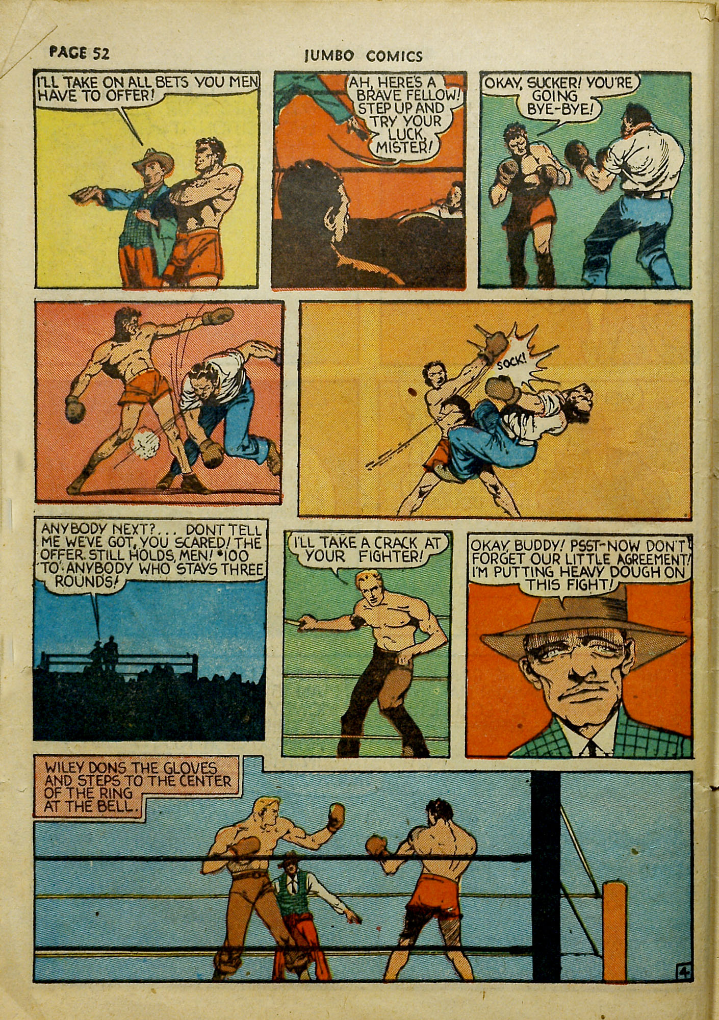 Read online Jumbo Comics comic -  Issue #13 - 54