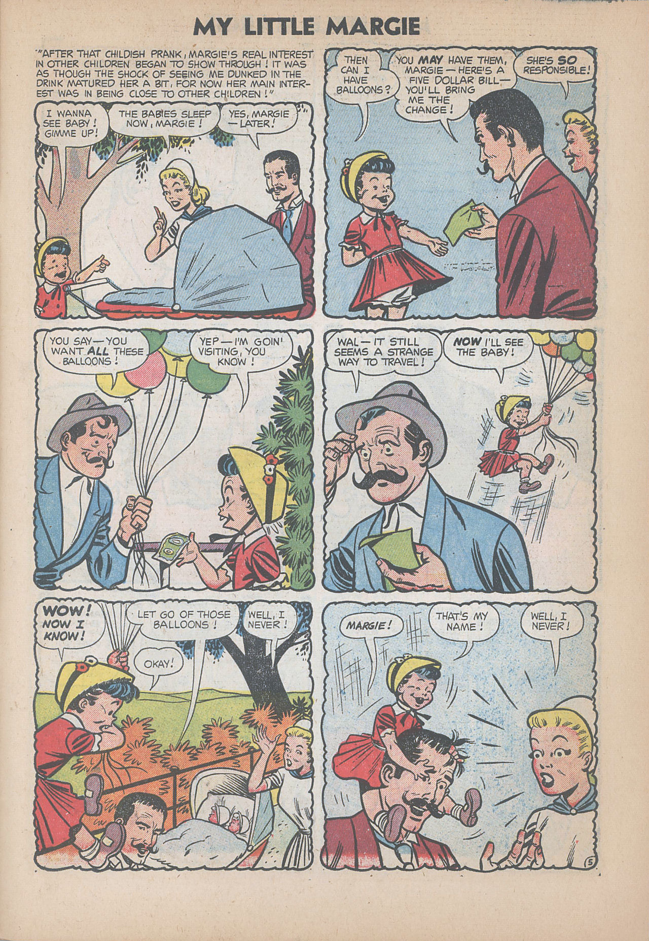 Read online My Little Margie (1954) comic -  Issue #3 - 27