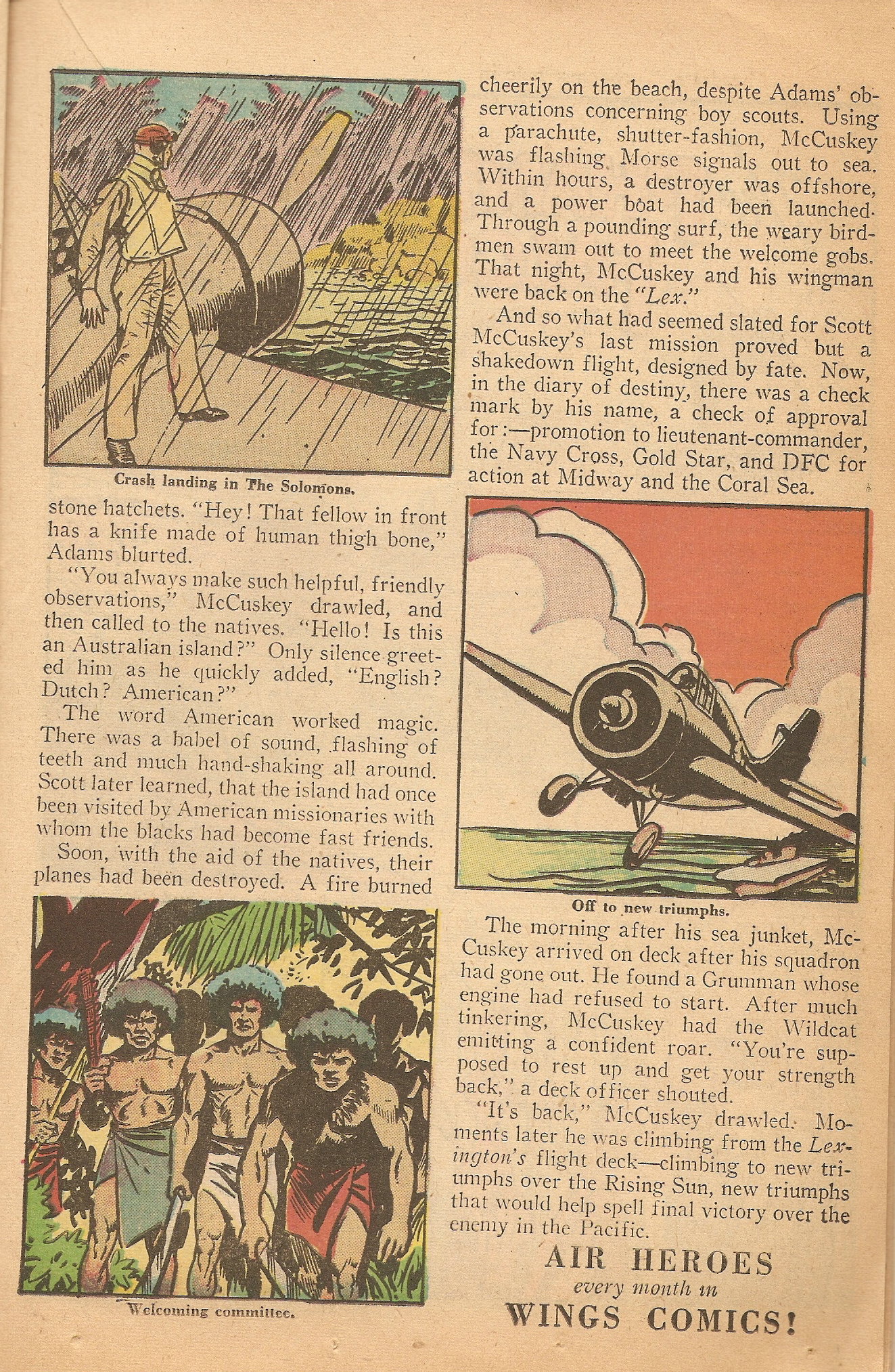 Read online Wings Comics comic -  Issue #97 - 31
