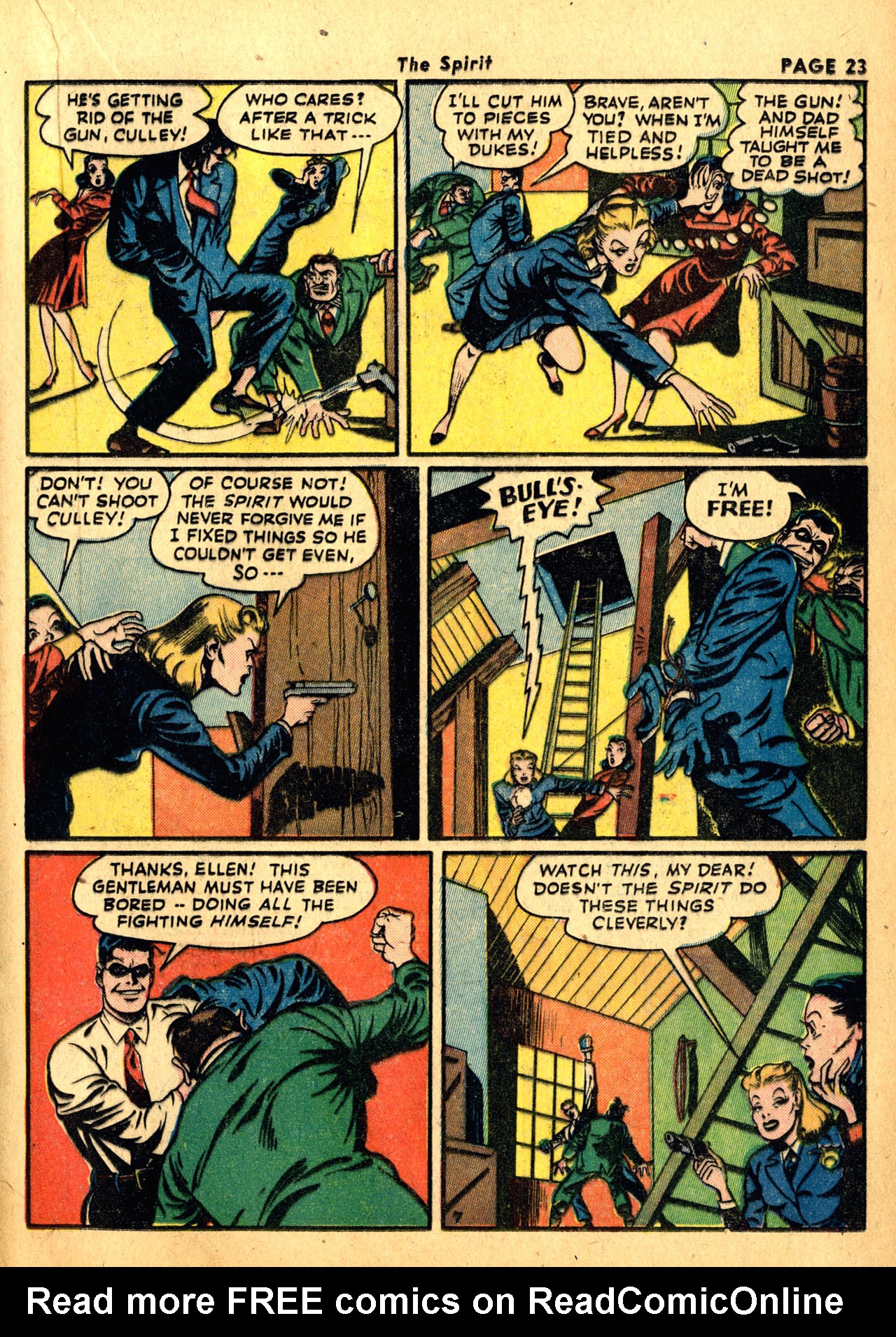 Read online The Spirit (1944) comic -  Issue #1 - 25