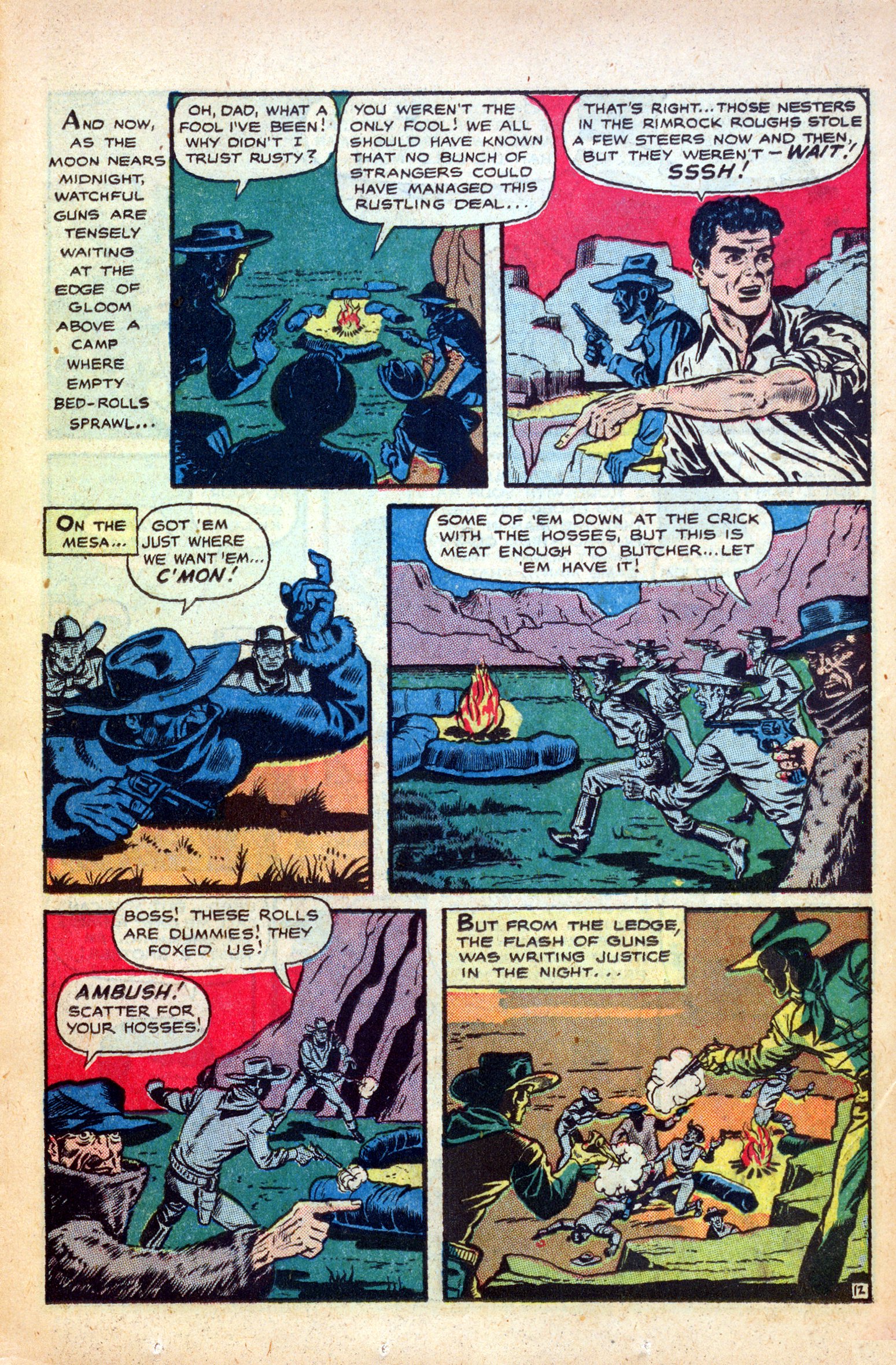 Read online Cowgirl Romances (1950) comic -  Issue #1 - 15