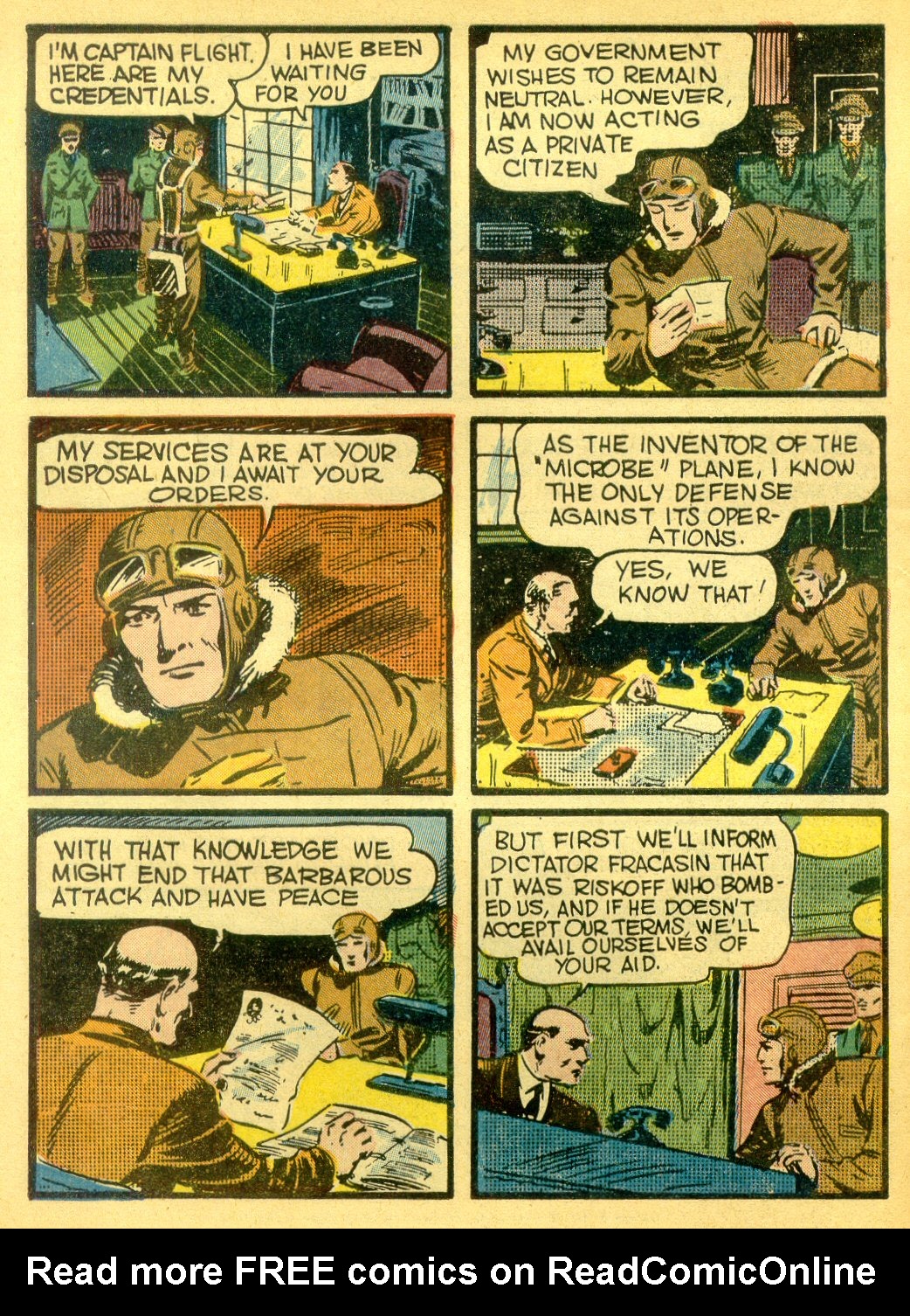 Read online Captain Flight Comics comic -  Issue #2 - 4