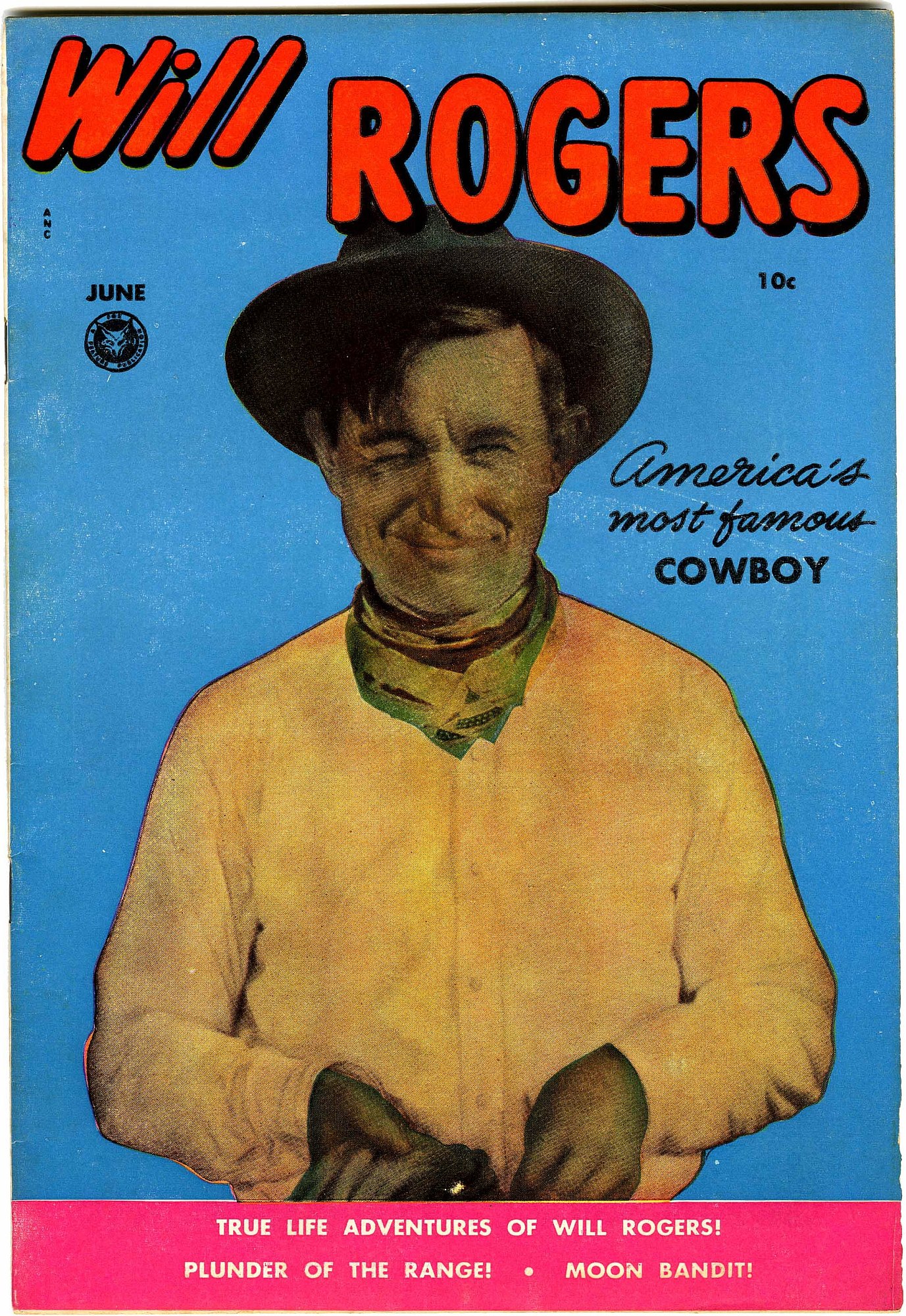 Read online Will Rogers Western comic -  Issue #5 - 1